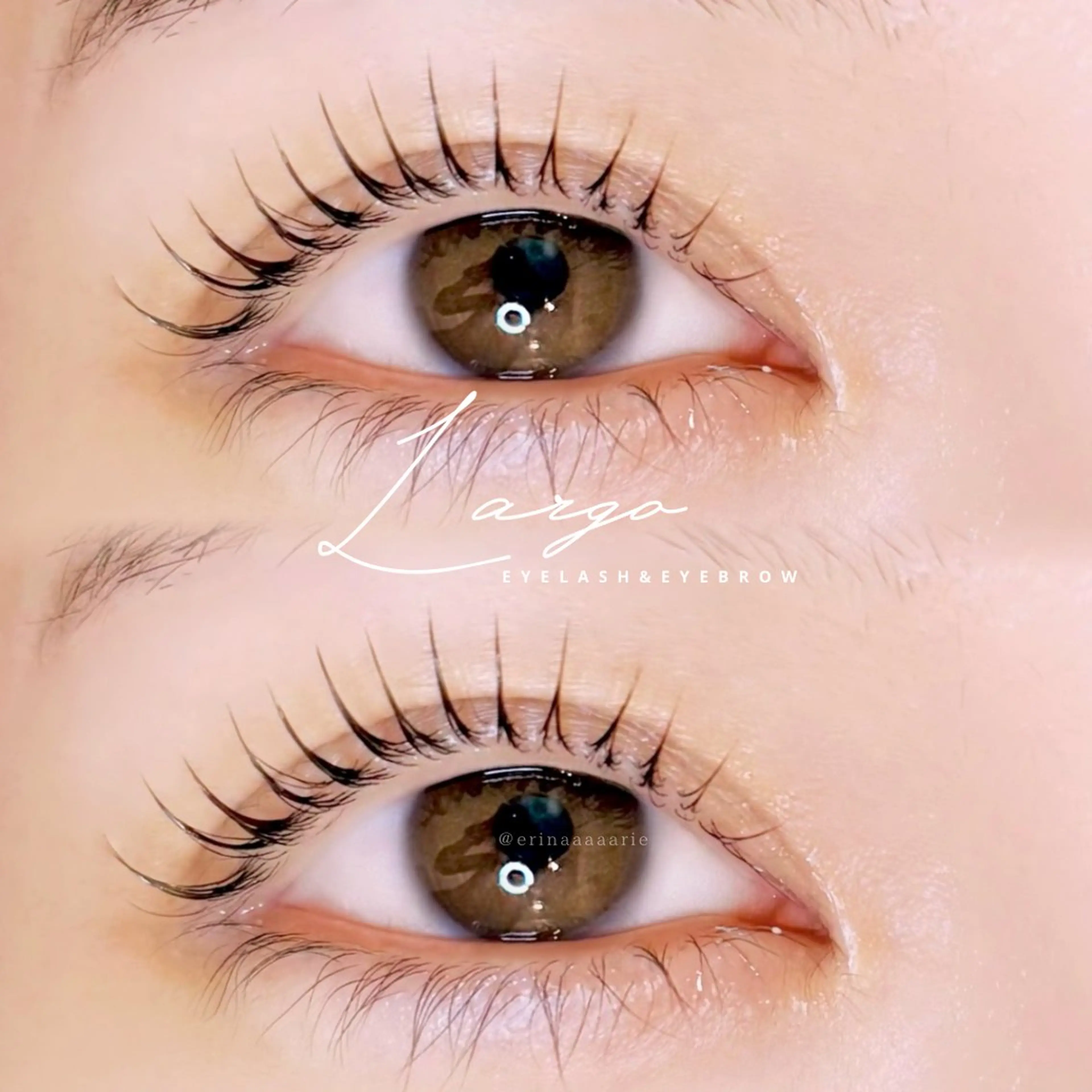 マツエク・マツパ Largo🌿 明治神宮前／表参道のマツエク・マツパデザイン