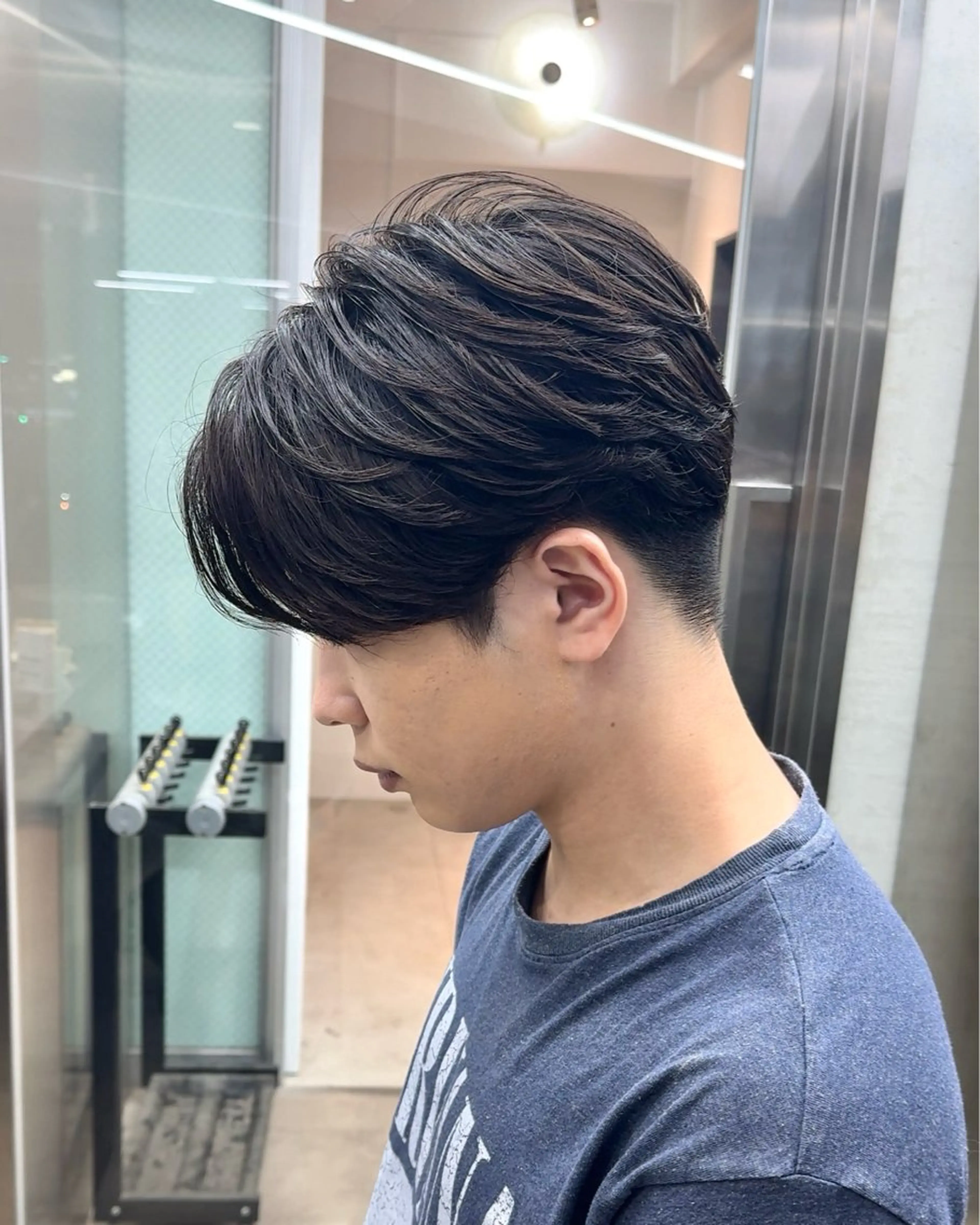 メンズ ヘアカラー メンズ特化LIBER 小川晴輝のヘアスタイル