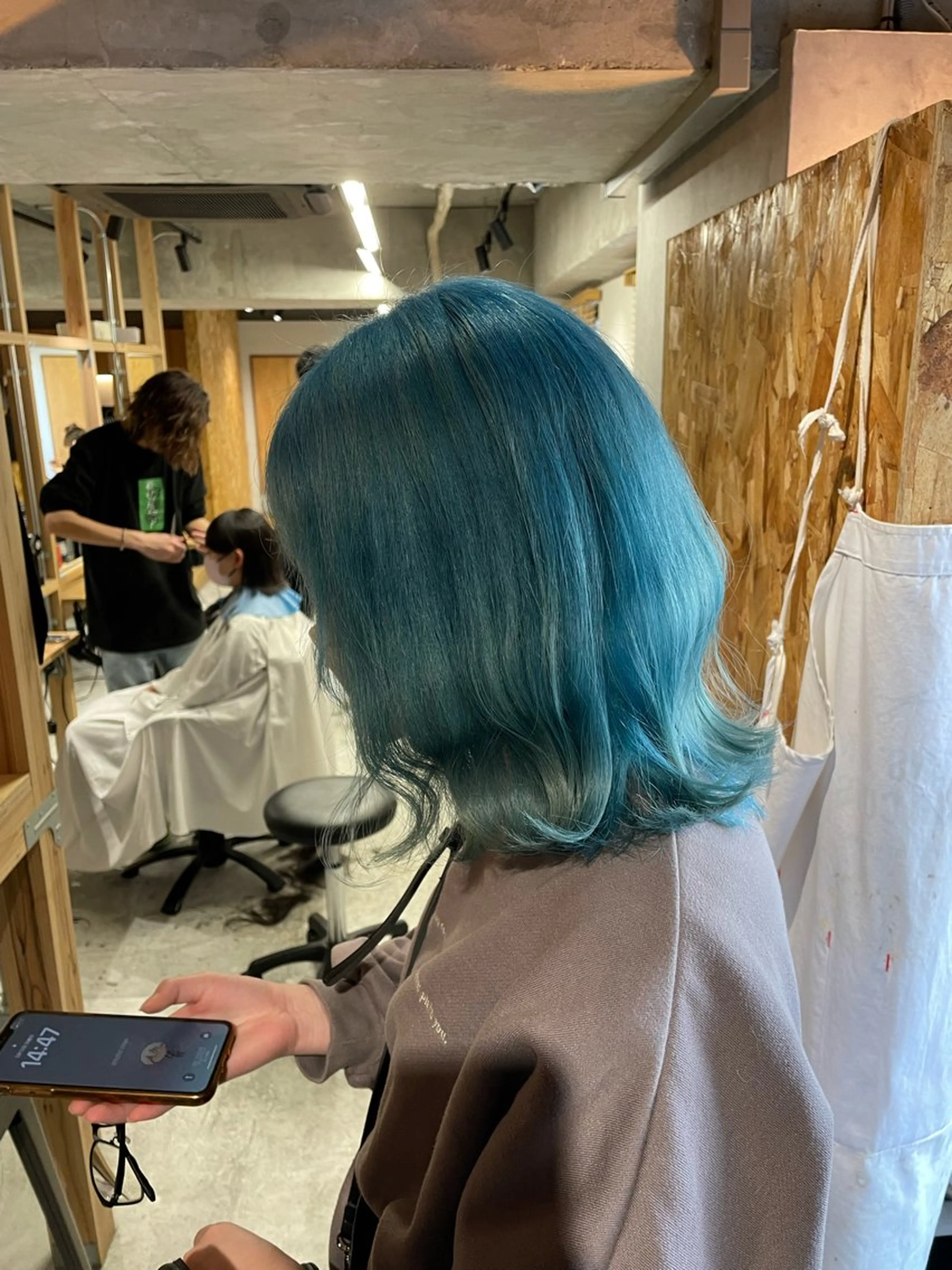 カラー 大西 翔のヘアスタイル