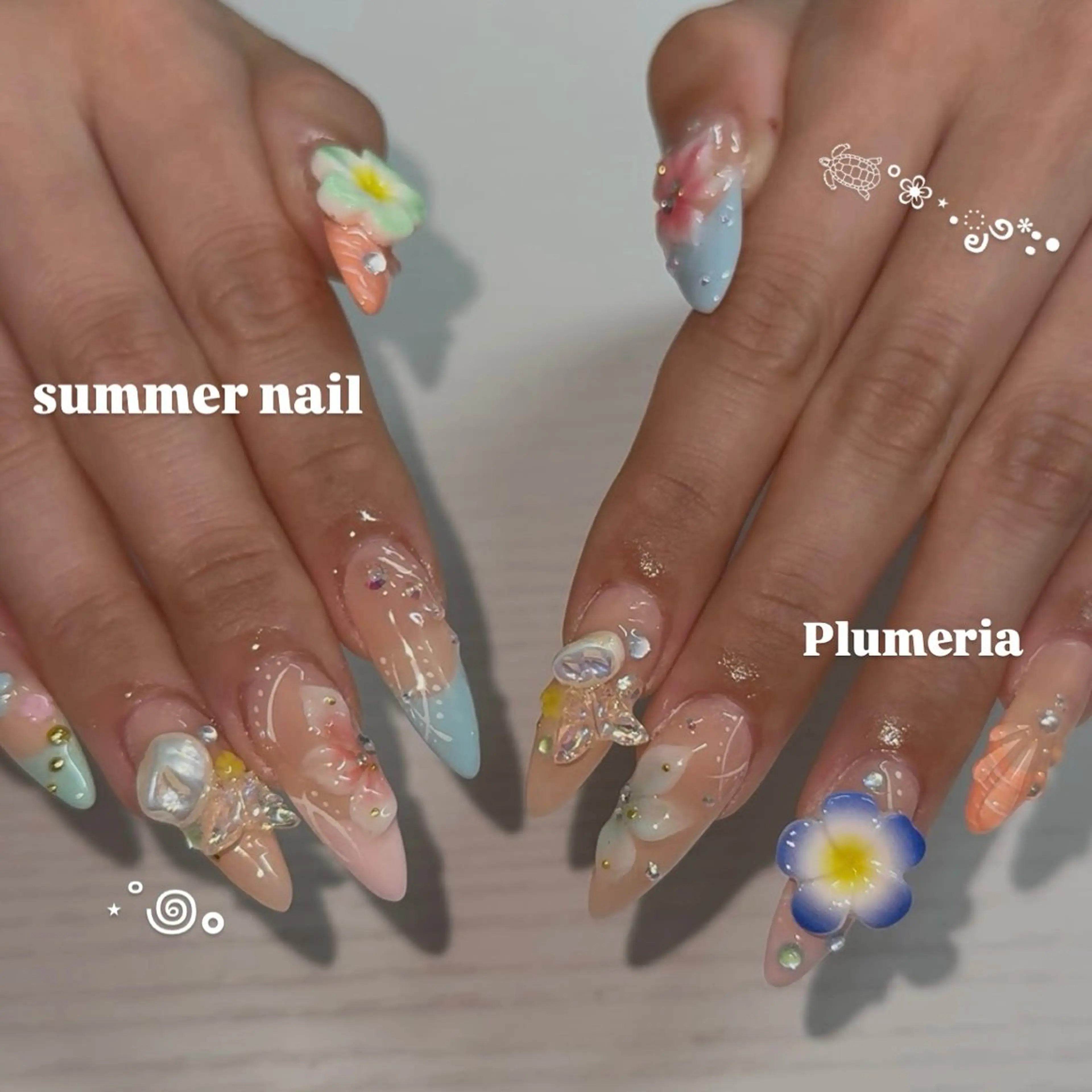 ネイル ハンドネイル Sarina ⋆⭒˚ mavieのネイルデザイン