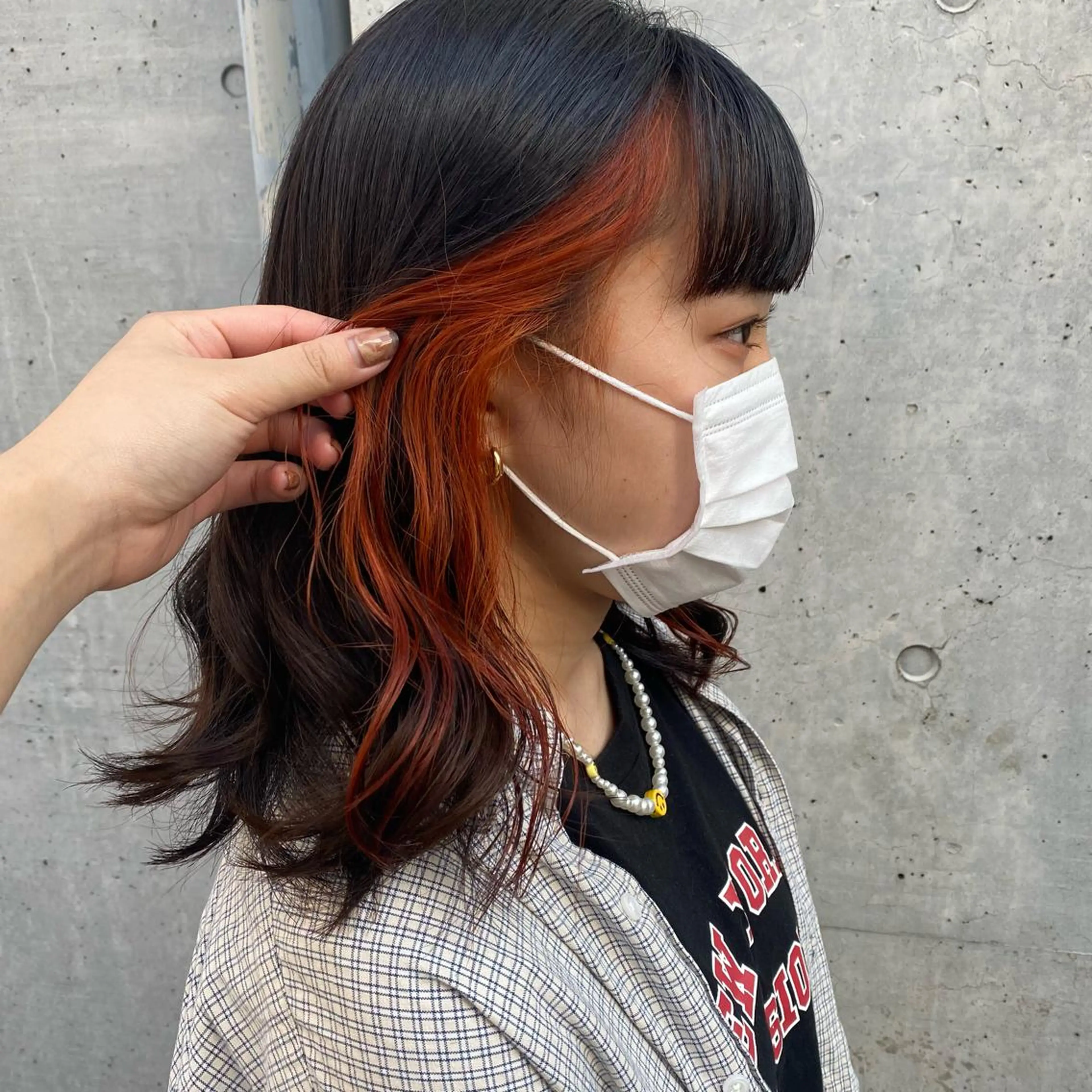 ミディアム カラー 🪭risa 暖色/レイヤー🪭のヘアスタイル