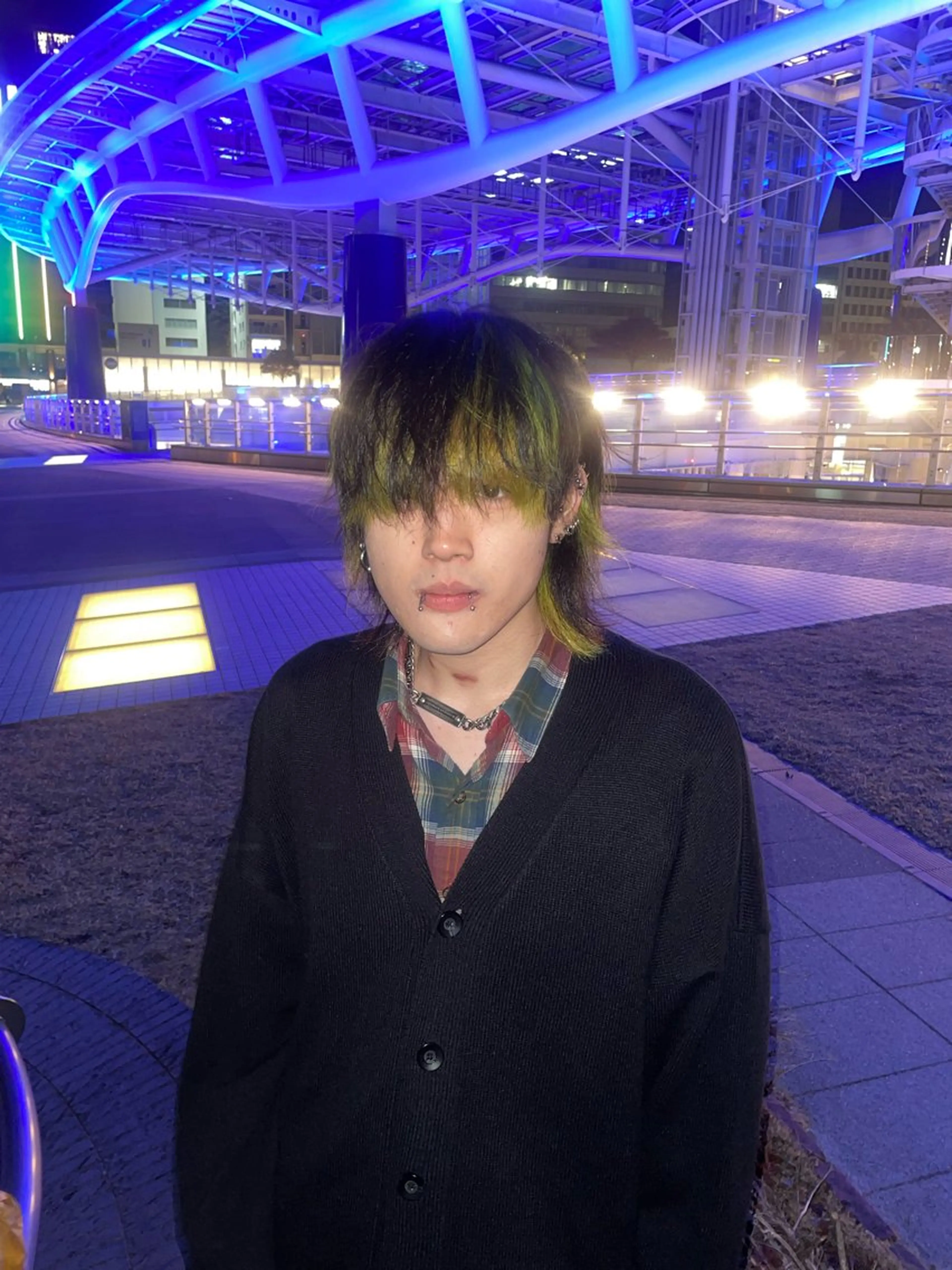 カラー ヘアアレンジ メンズ メンズウルフ🐺♡ ブリーチ♡ヘアメ🎀のヘアスタイル