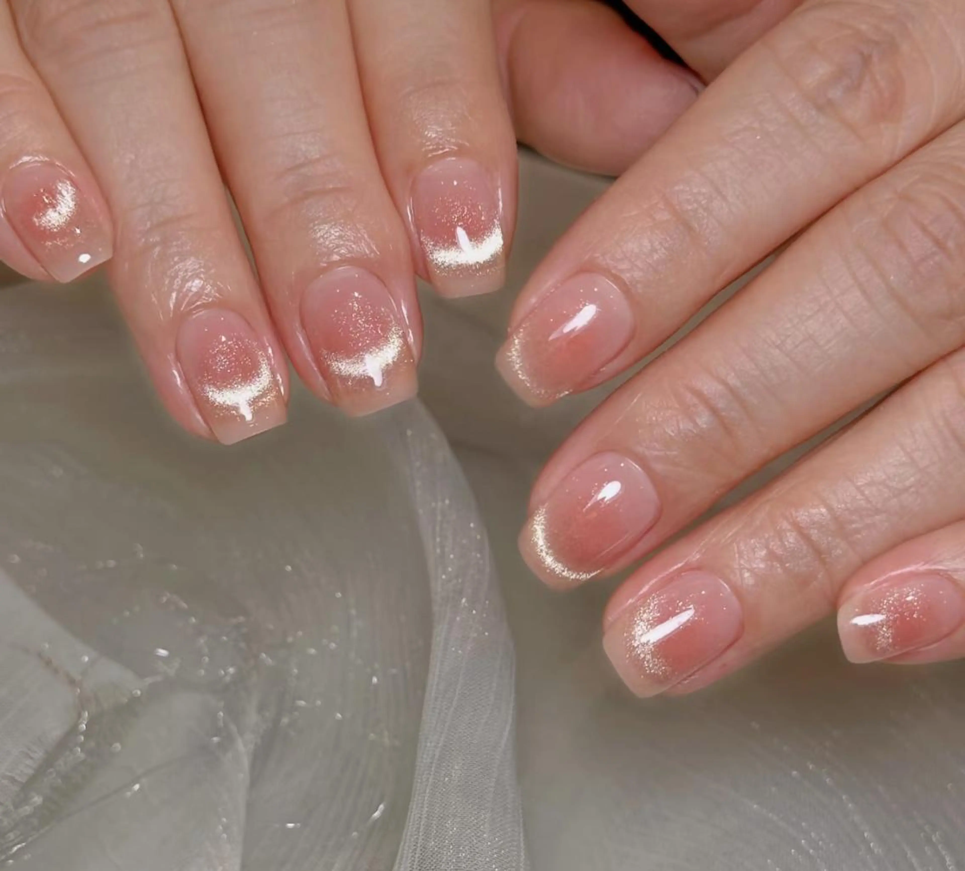 ネイル RAFFINE haru🦋🩵のネイルデザイン