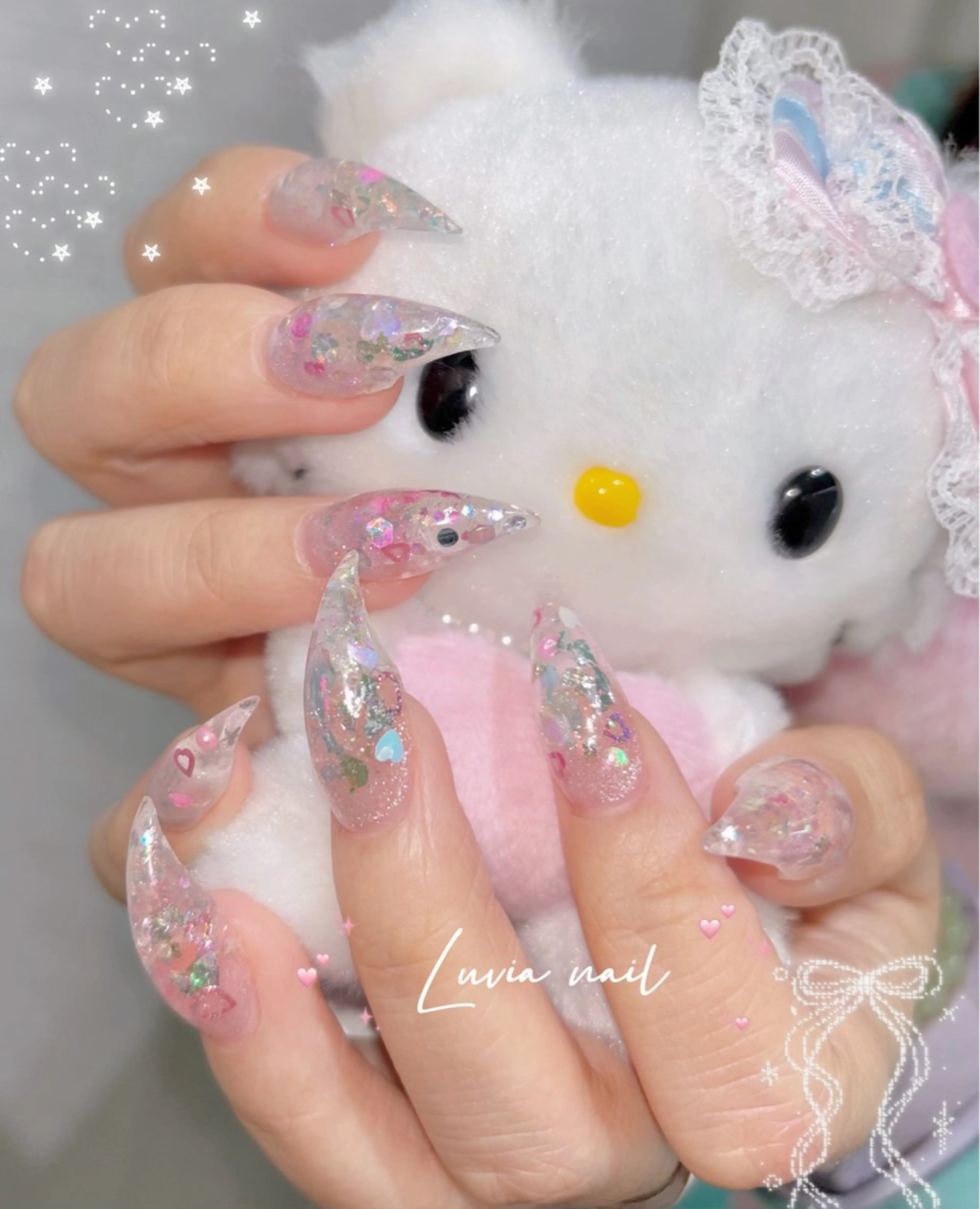 ネイル 🍒Luvia ワンホンネイルのネイルデザイン