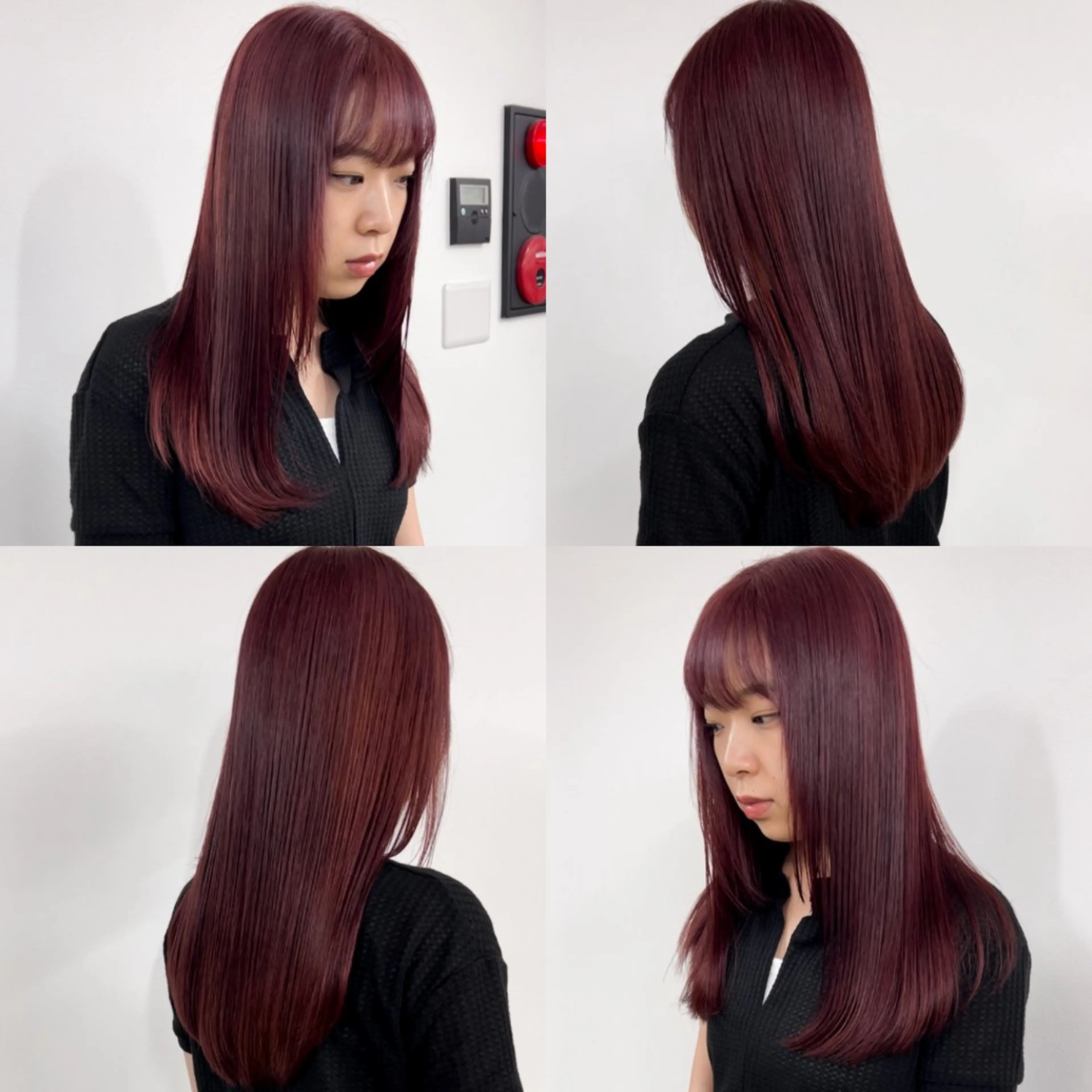 ロング カラー ダブルカラー ヘアカラー トリートメント 🥇近藤 恭輔🥇 Recharme新保のヘアスタイル