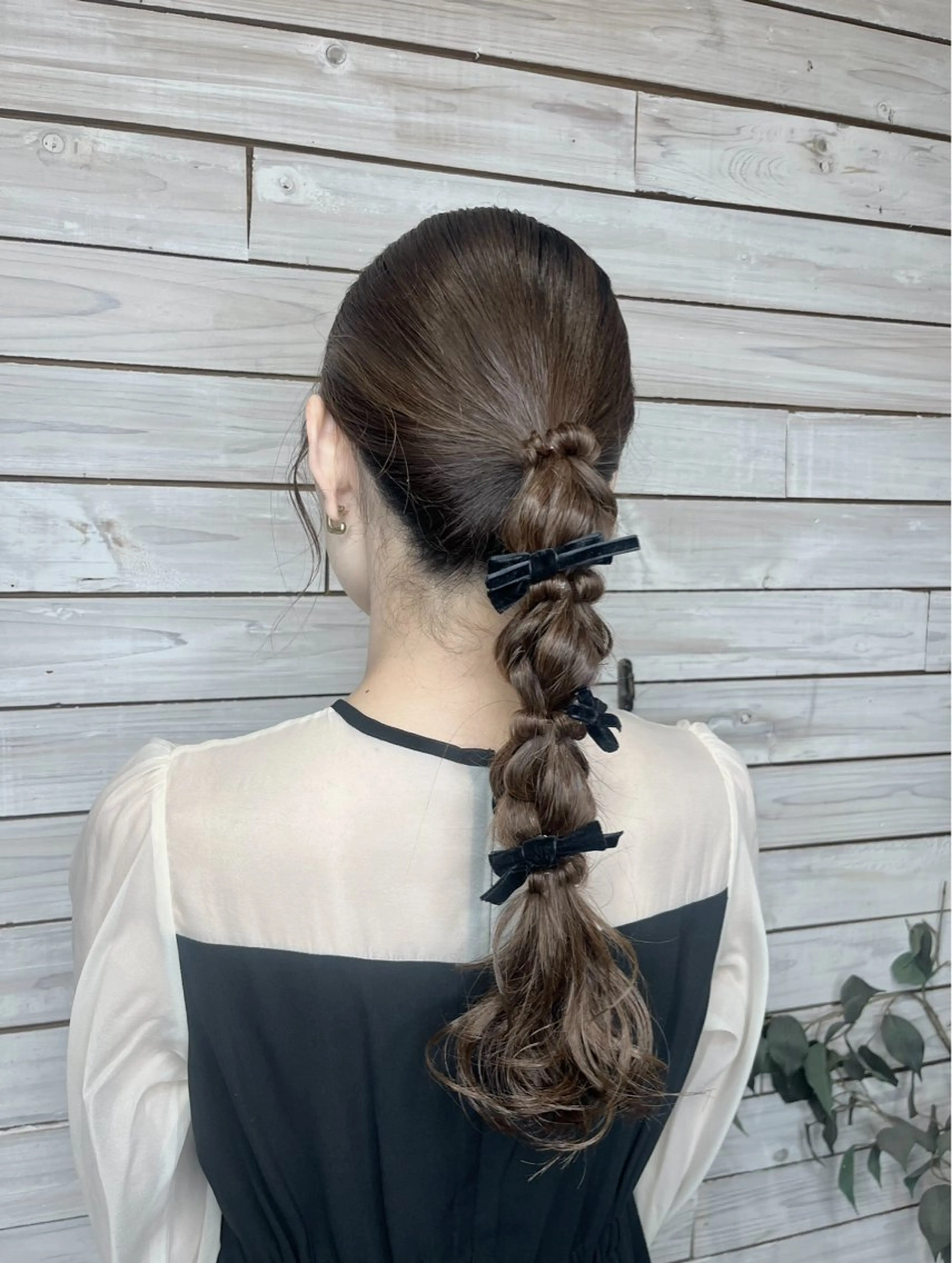 セミロング 西林 玲那のヘアスタイル