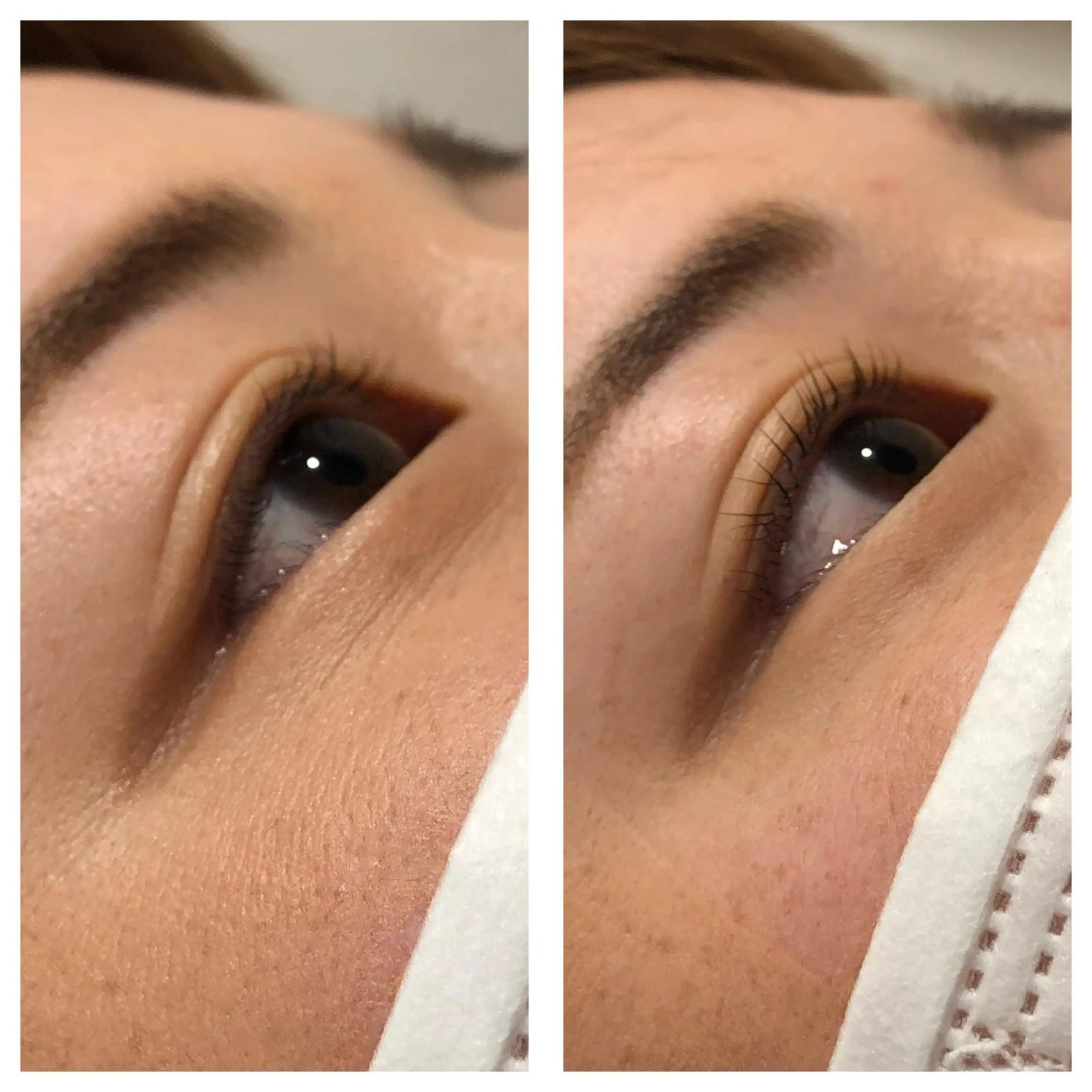 マツエク・マツパ マツパ 似合わせまつパ× 透け感カラー/ゆりのマツエク・マツパデザイン