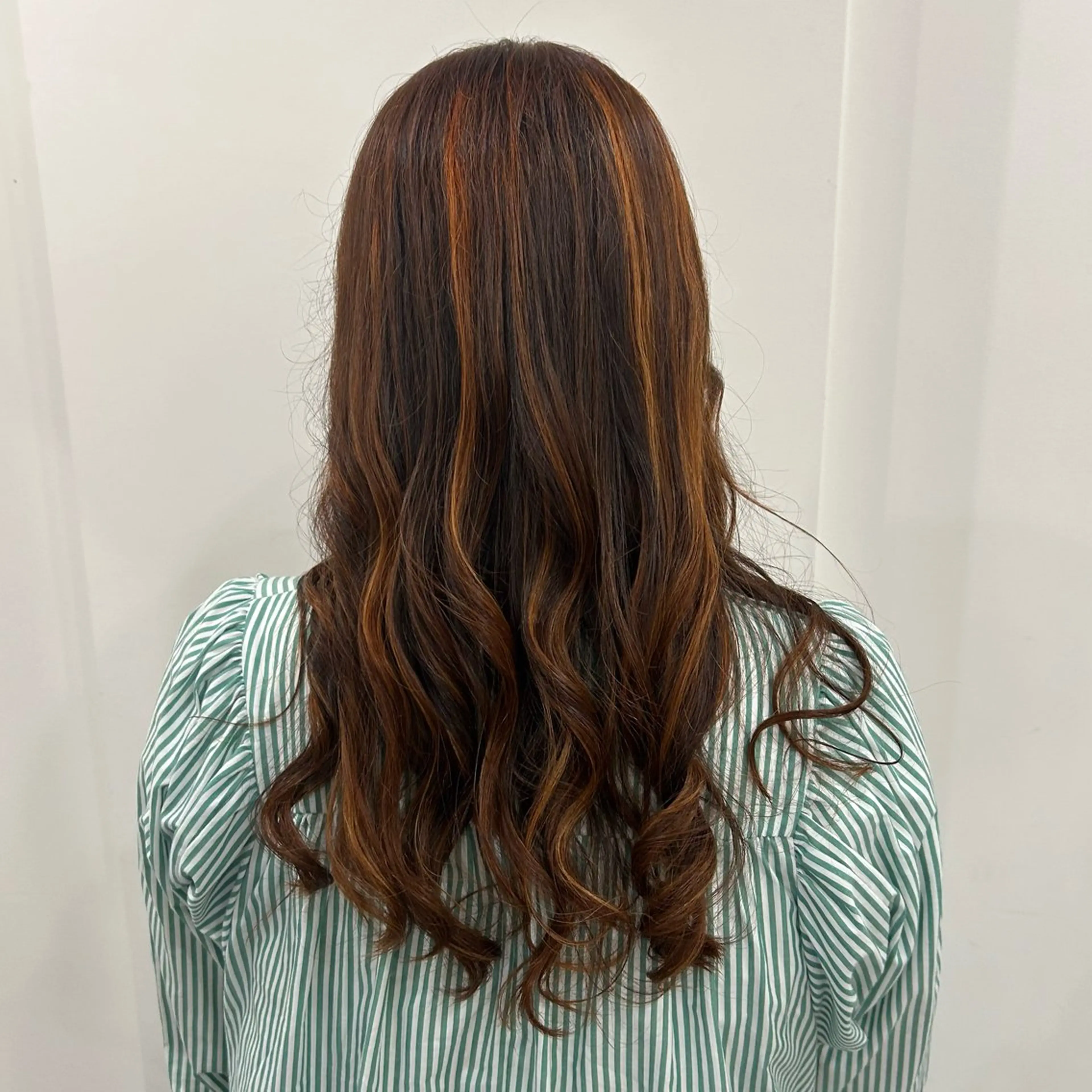 ロング カラー ヘアアレンジ ヘアカラー トリートメント SHIAN 立川 🍑すずかのヘアスタイル