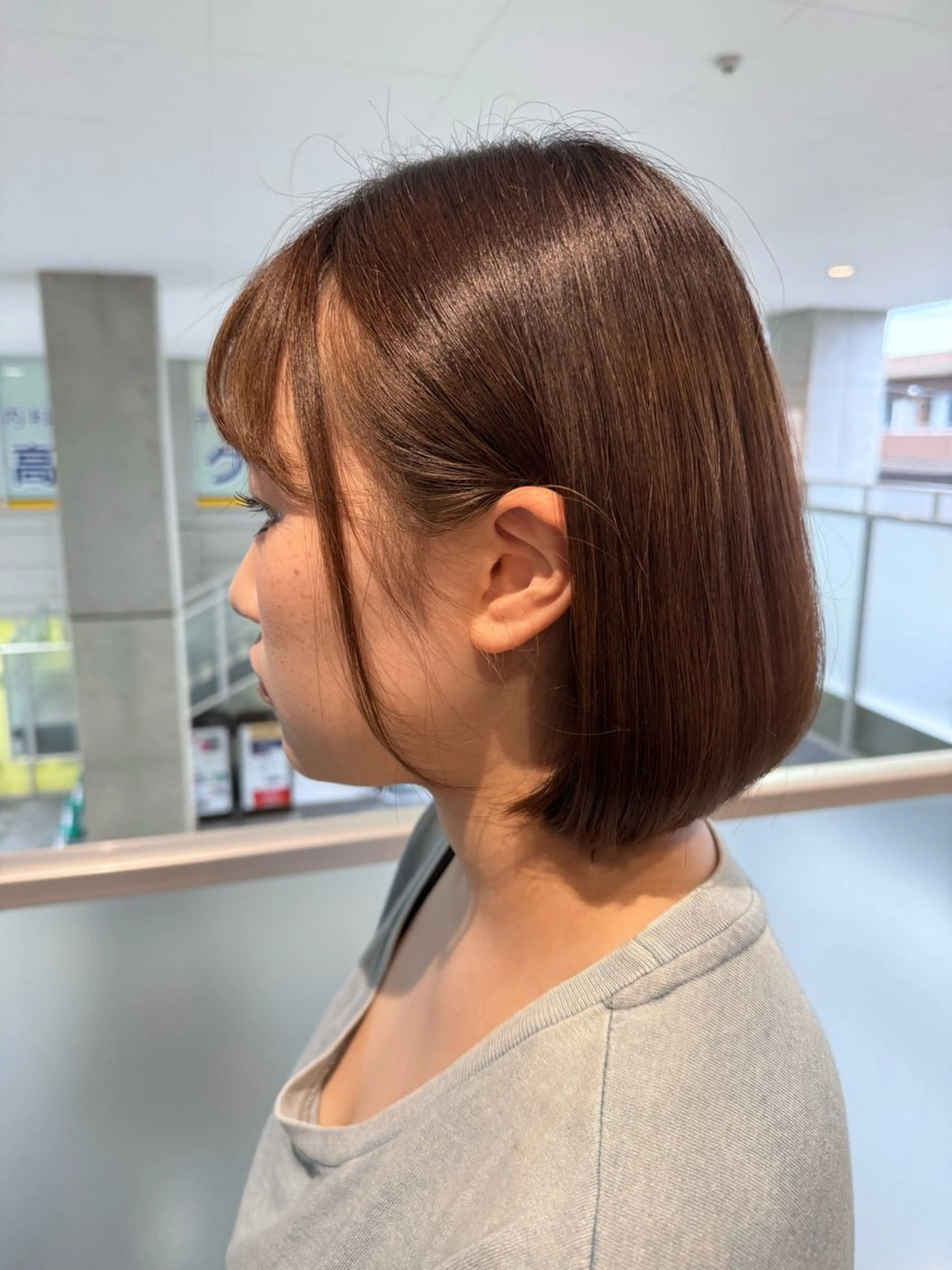 ショート ボブ 外ハネヘア アイブロウ🎀 ヘアメ🎀みくのヘアスタイル