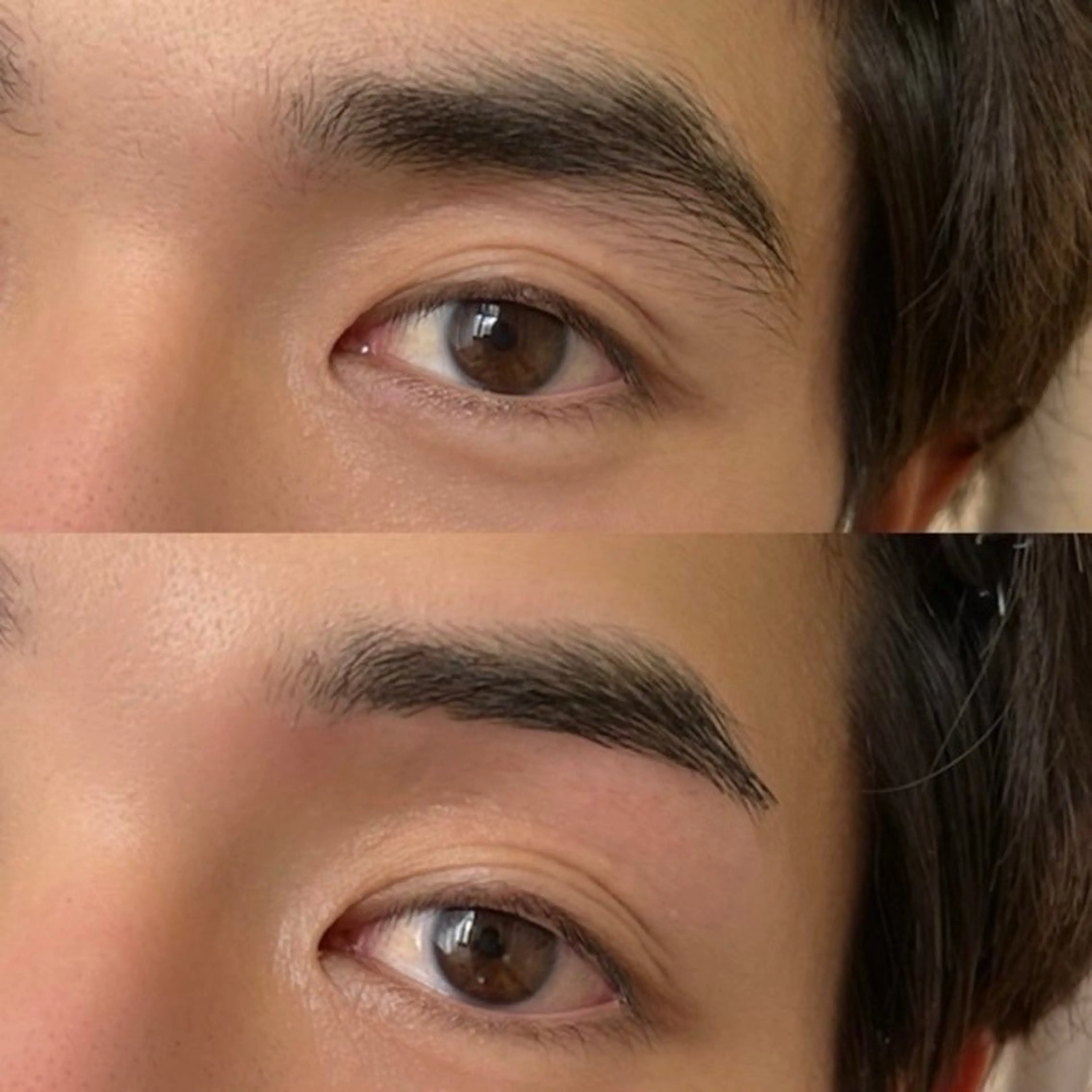 メンズ アイブロウ メンズアイブロウ 眉毛ワックス脱毛 INCEHAIR 京都四条大宮のヘアスタイル