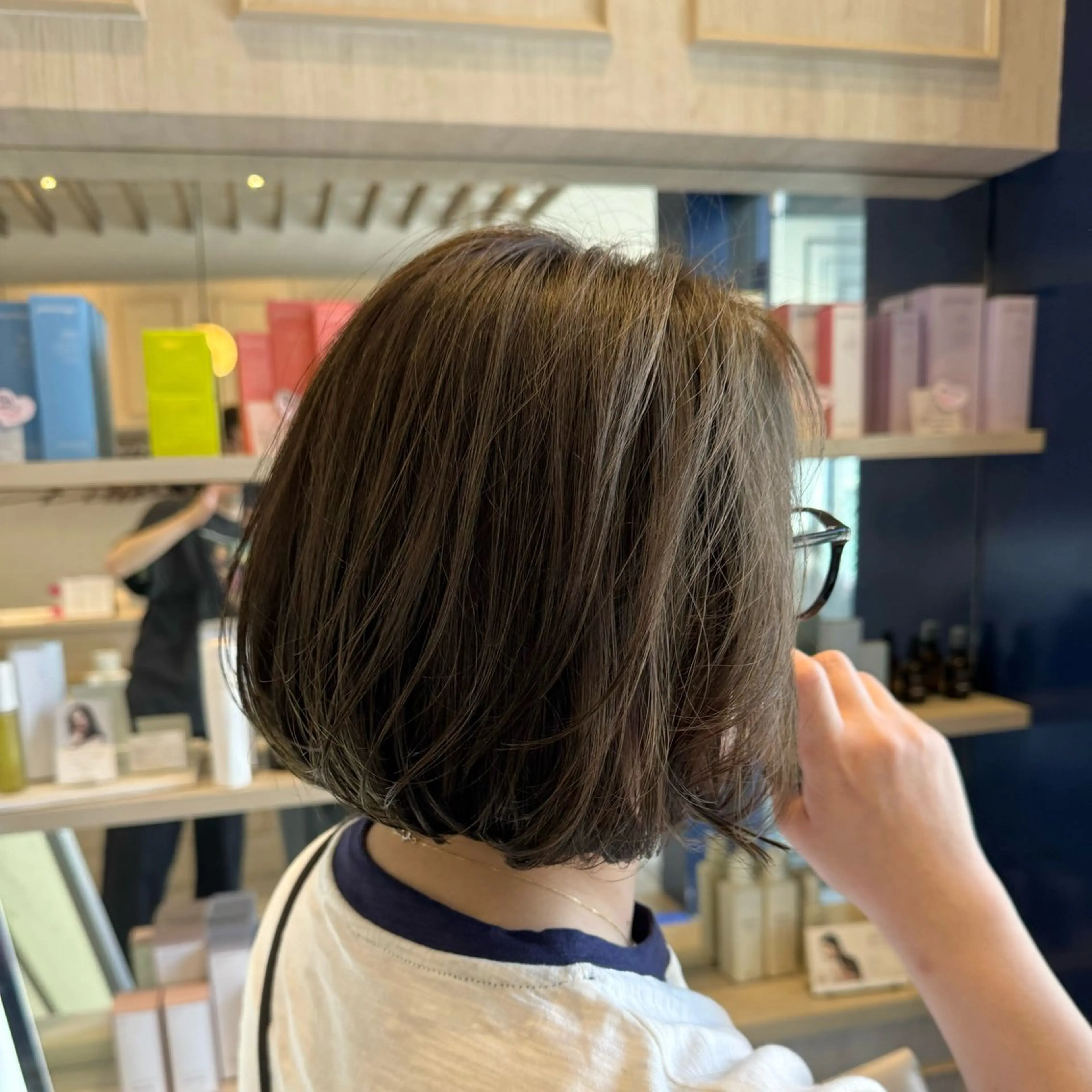 ショート カラー ショート/ボブ パーマ/中原のヘアスタイル