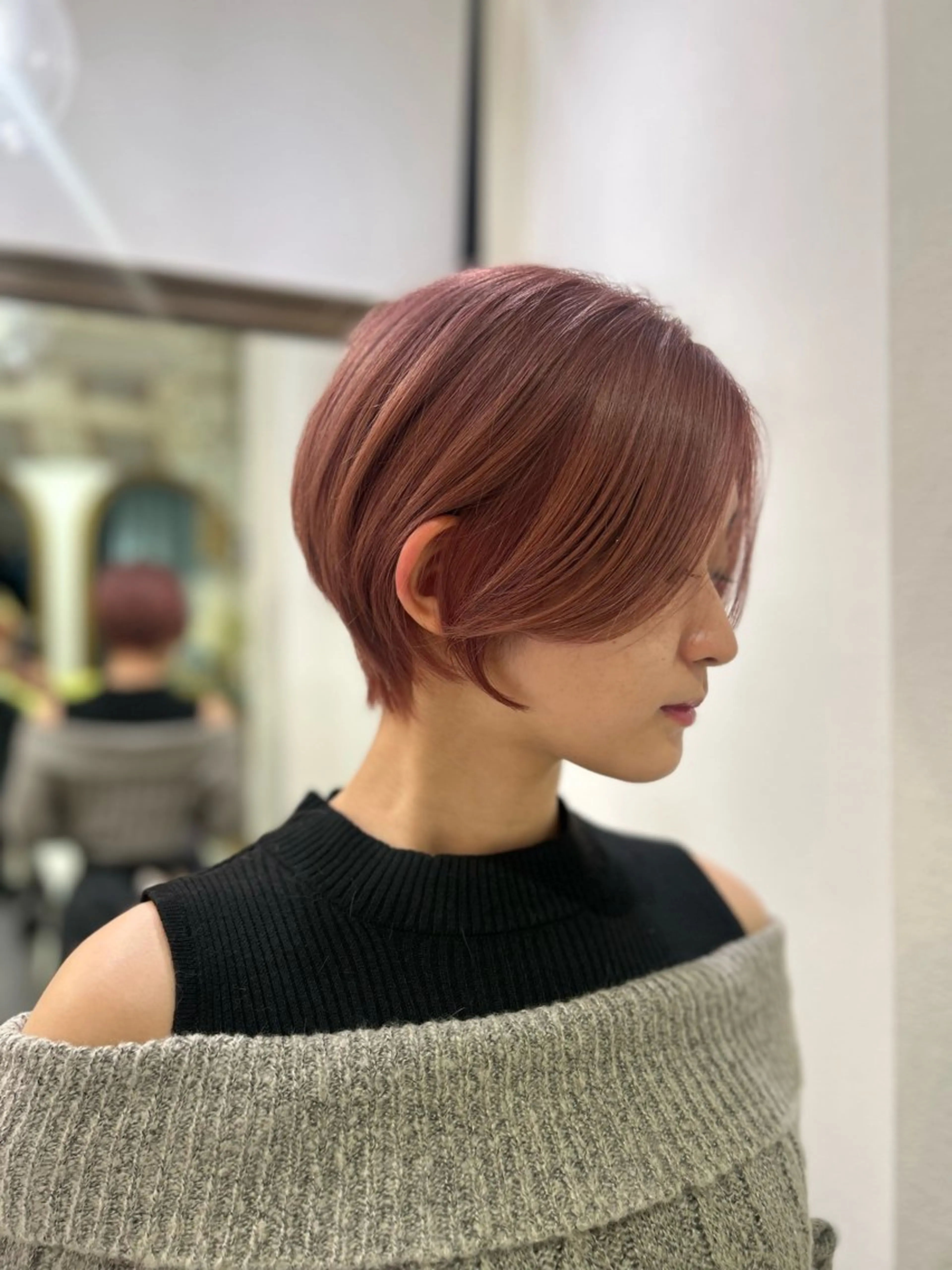 ショート 韓国レイヤー✂︎ yuka♥️のヘアスタイル