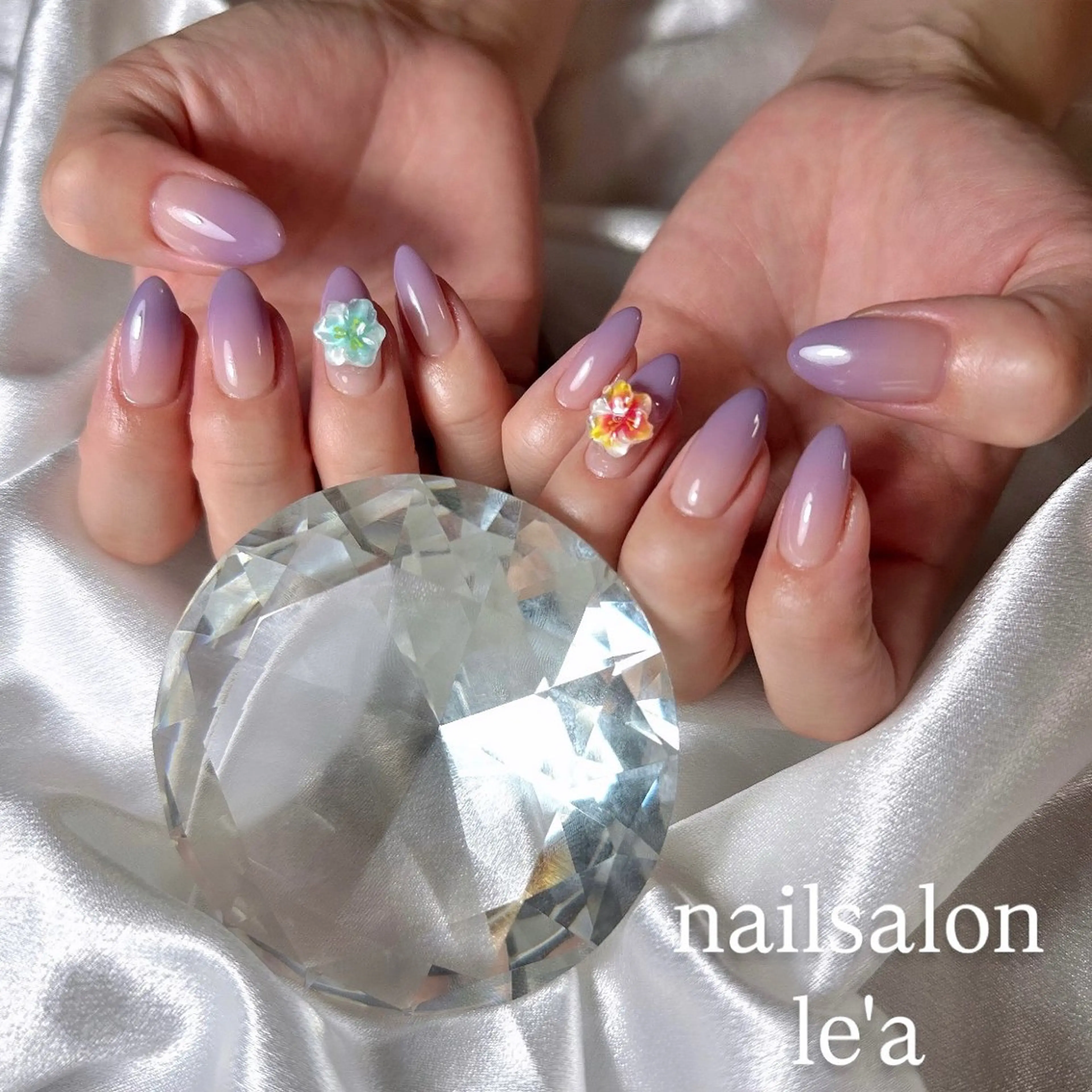 ネイル ハンドネイル nailsalon le'aのネイルデザイン