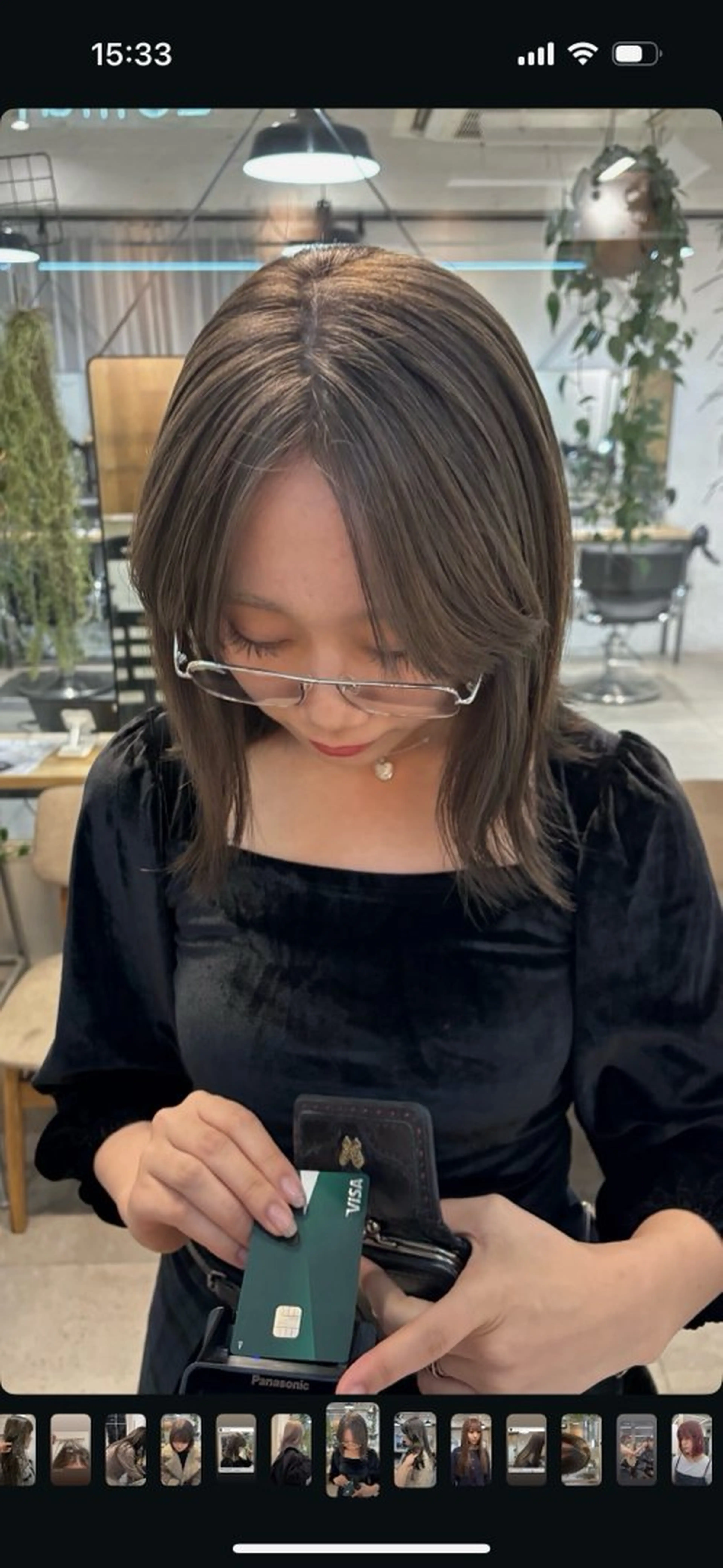 カラー miyu  / 柔らかい透明感カラーのヘアスタイル