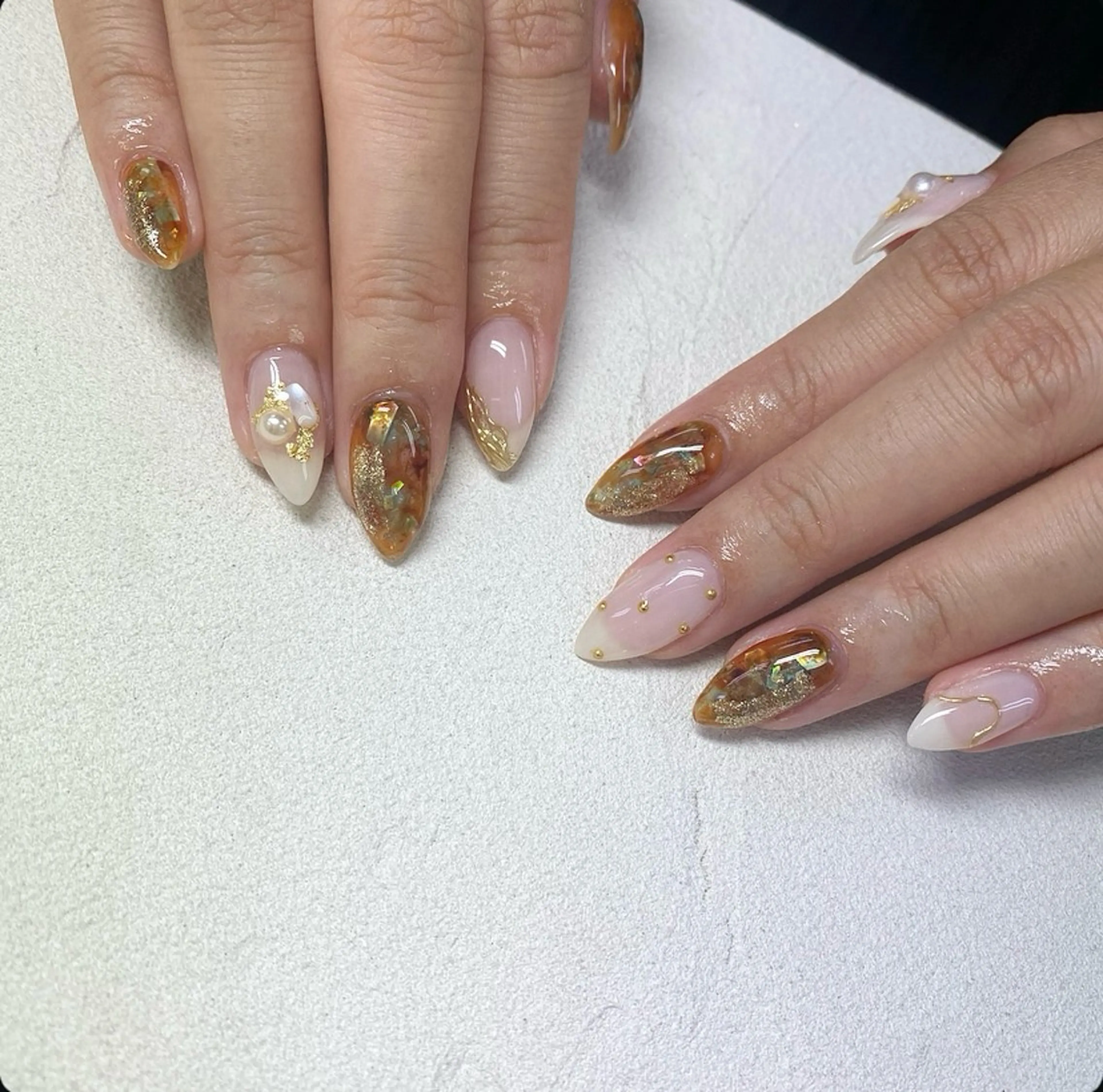 ネイル Bianca🩶 TAMIYAのネイルデザイン