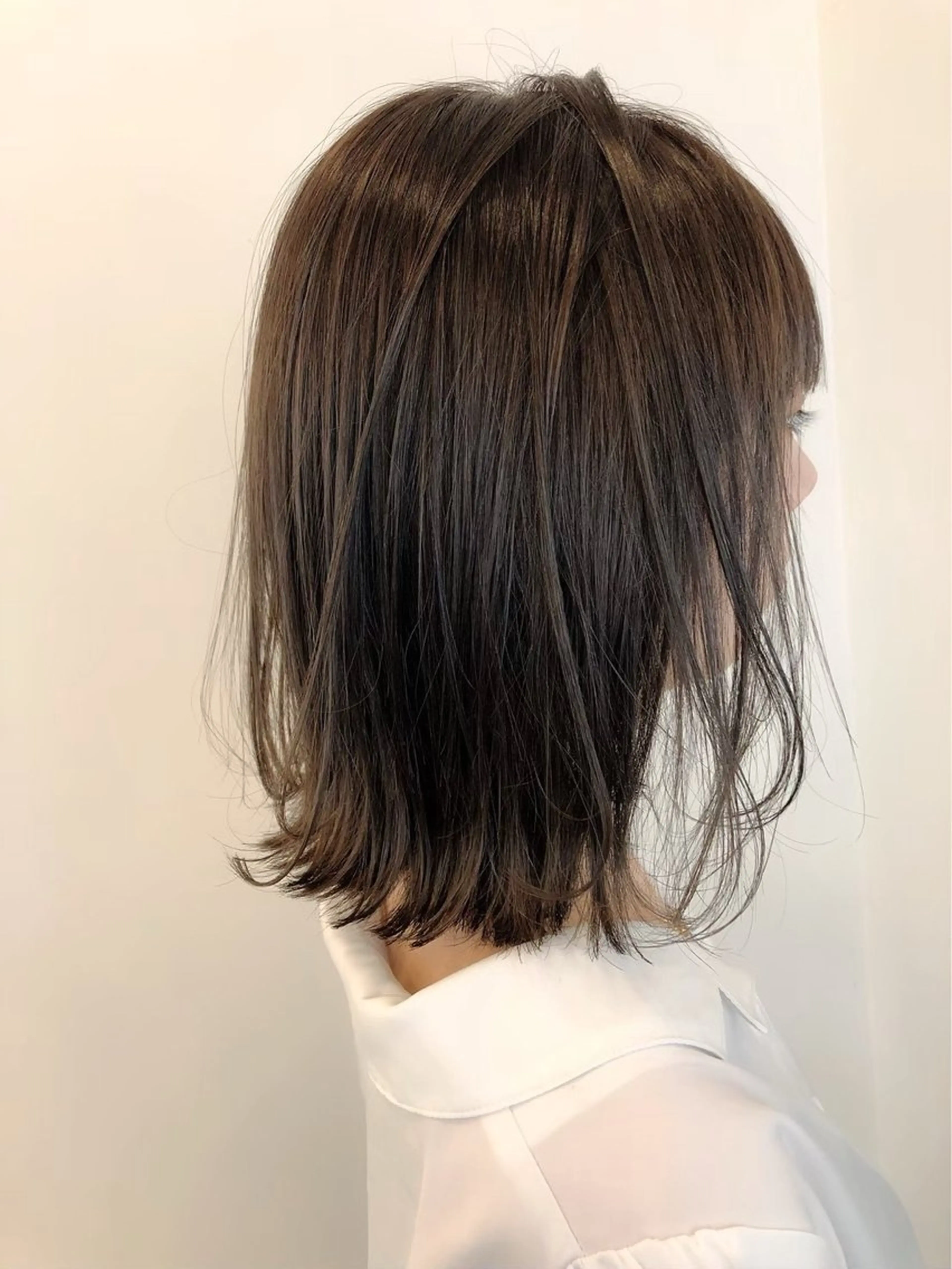 カラー ヘアカラー トリートメント 🍀透明感カラー🍀 わか モデル募集のヘアスタイル