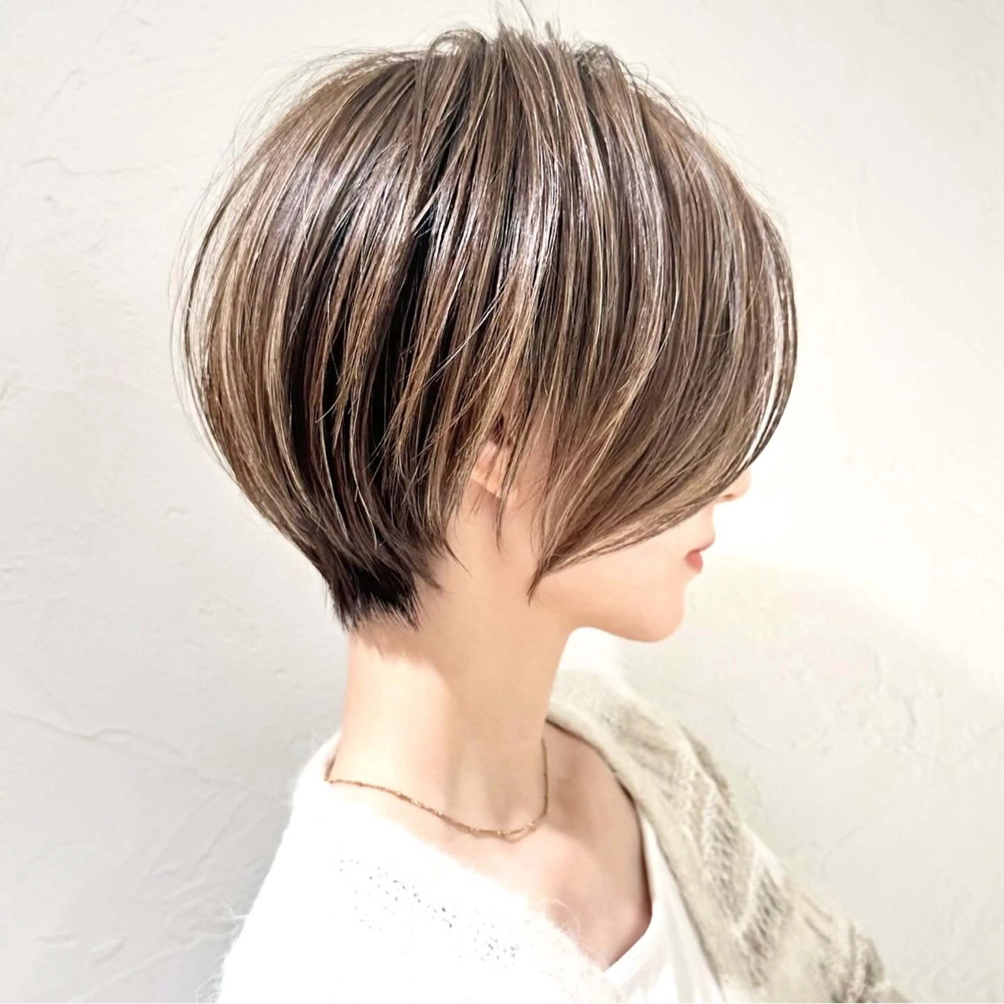 ショート 丸みショート ショートヘア 似合わせショート/ 小顔効果抜群/荒砂のヘアスタイル