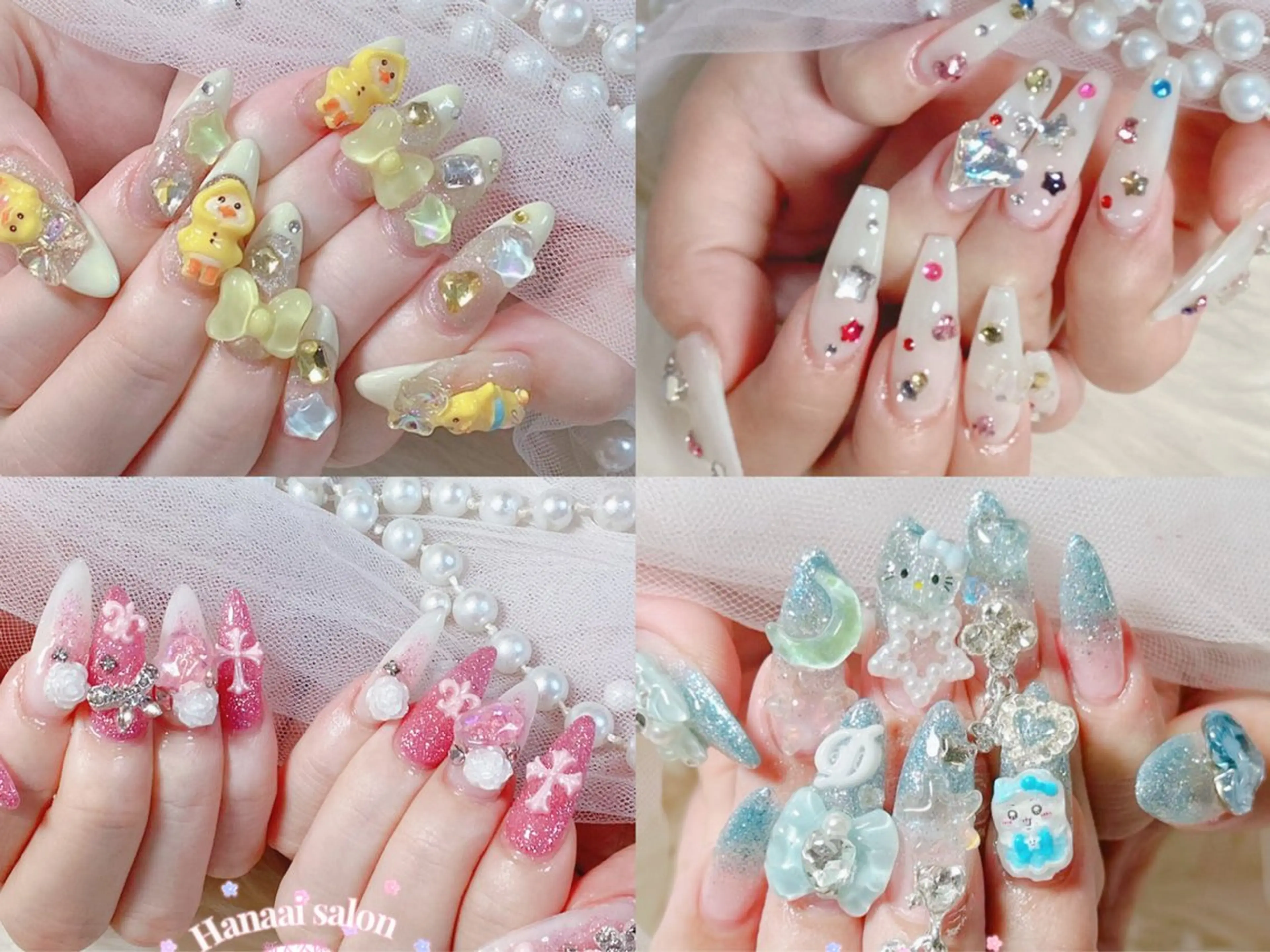 ネイル 韓国ネイル マグネットネイル 持ち込み ニュアンスネイル ワンカラーネイル ハンドネイル Hanaai Salon新大久保店のネイルデザイン