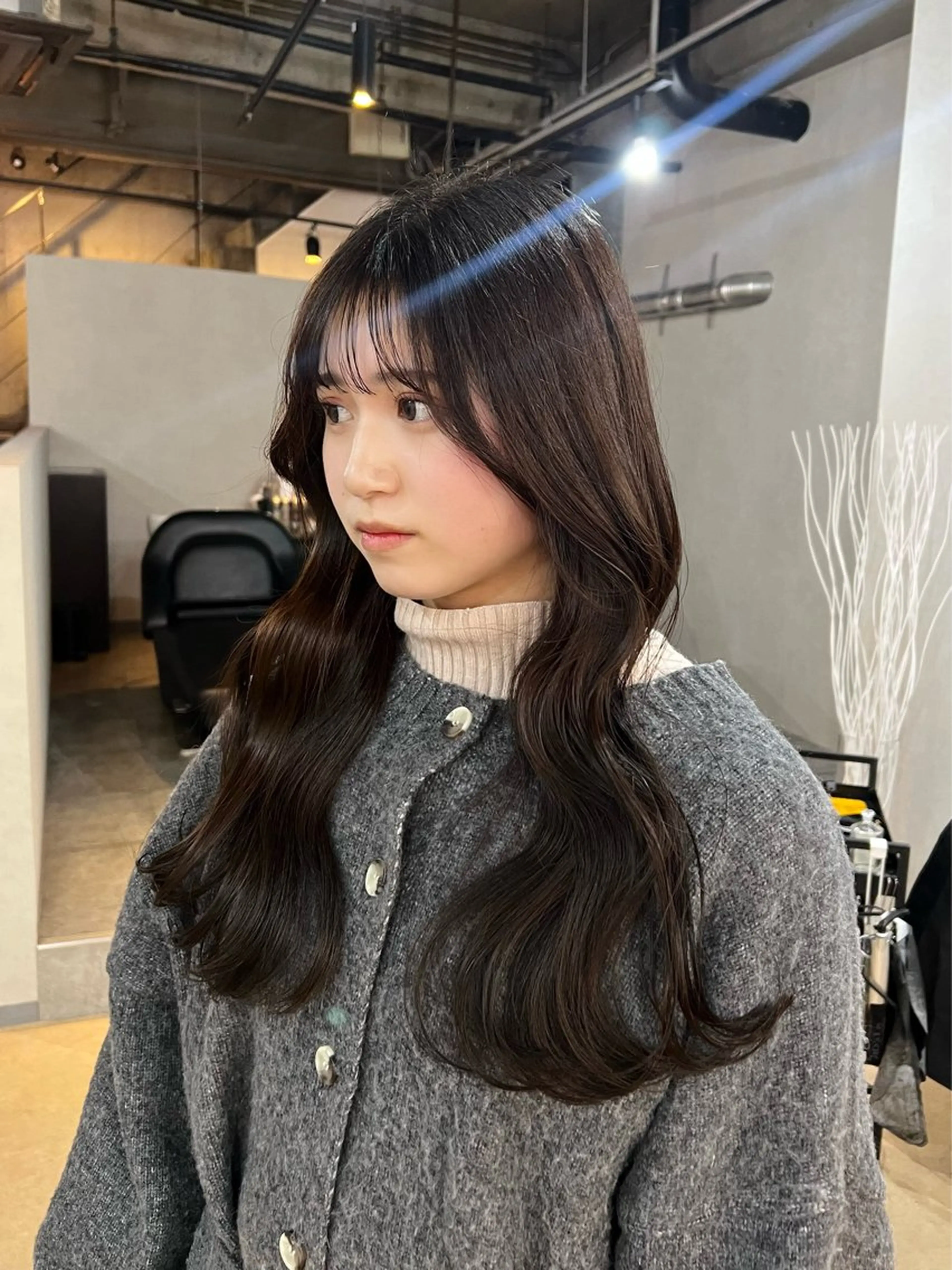 ロング カラー 髪質改善 韓国風ヘア カット ヘアカラー トリートメント 店長/レイヤーカット /大東悠生のヘアスタイル