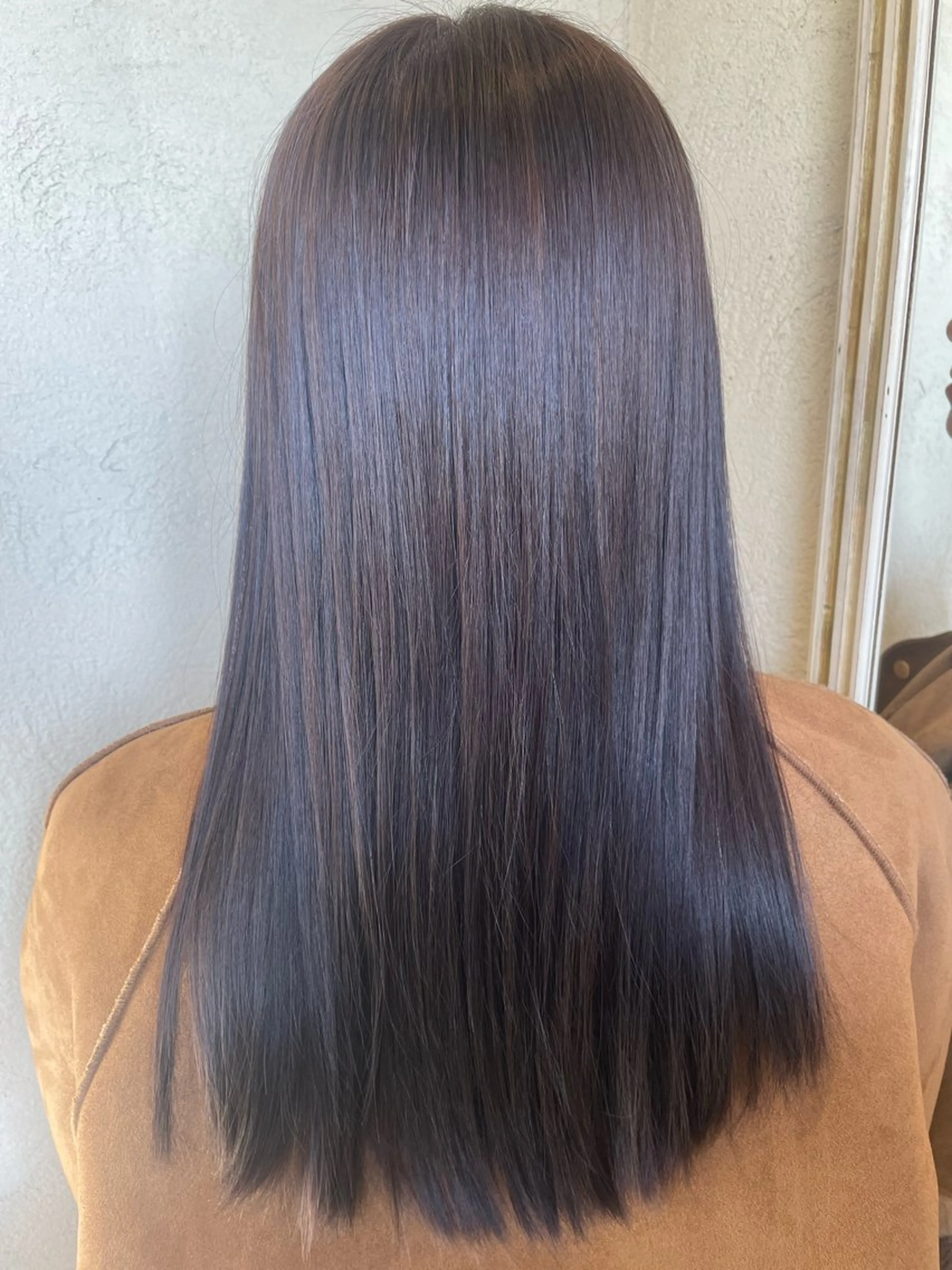 ミディアム ルプラボウ/鈴木颯天 /艶カラー／縮毛矯正のヘアスタイル