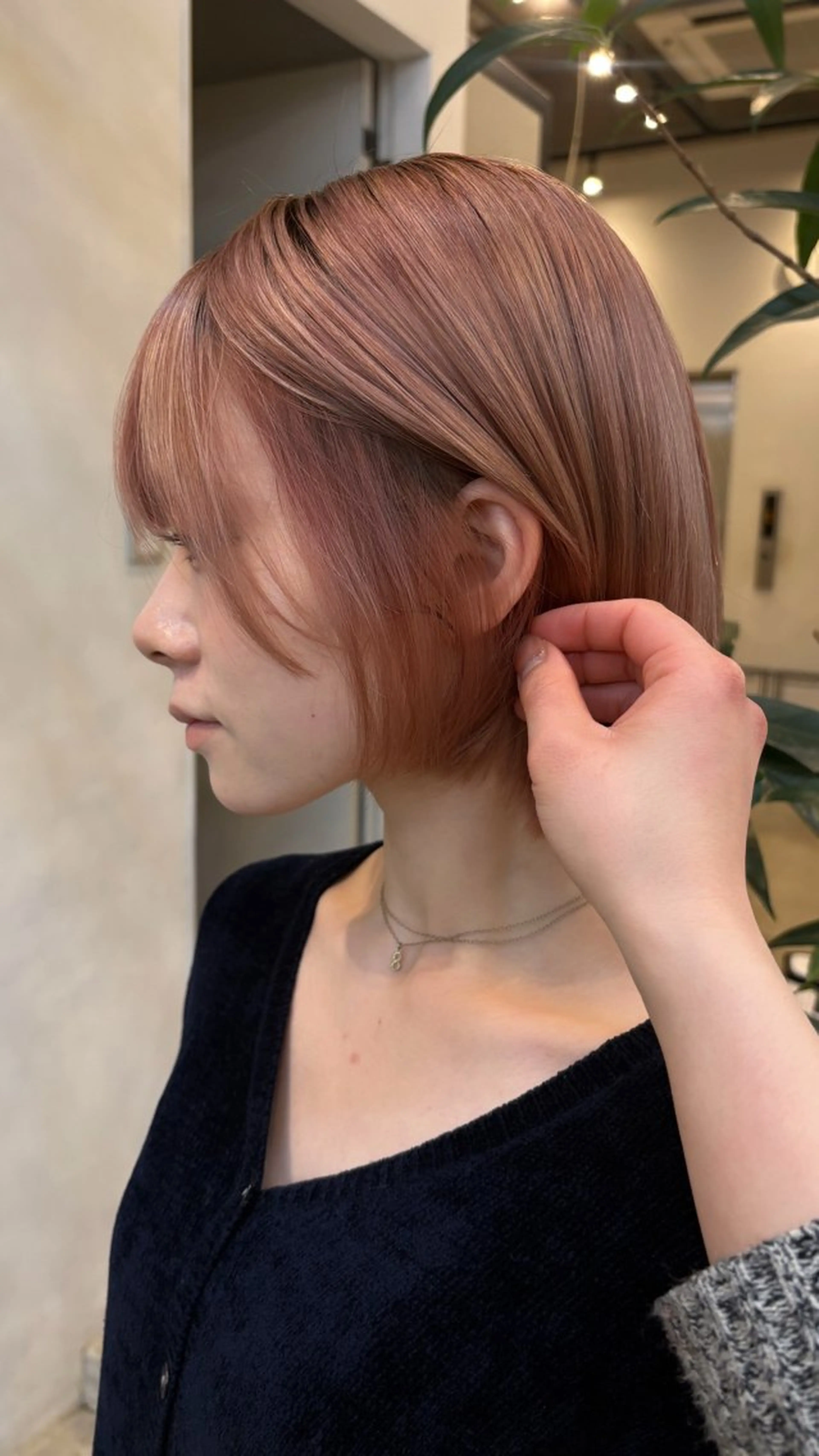 ショート 可愛いstyling おしえます♡🌸冬桜のヘアスタイル