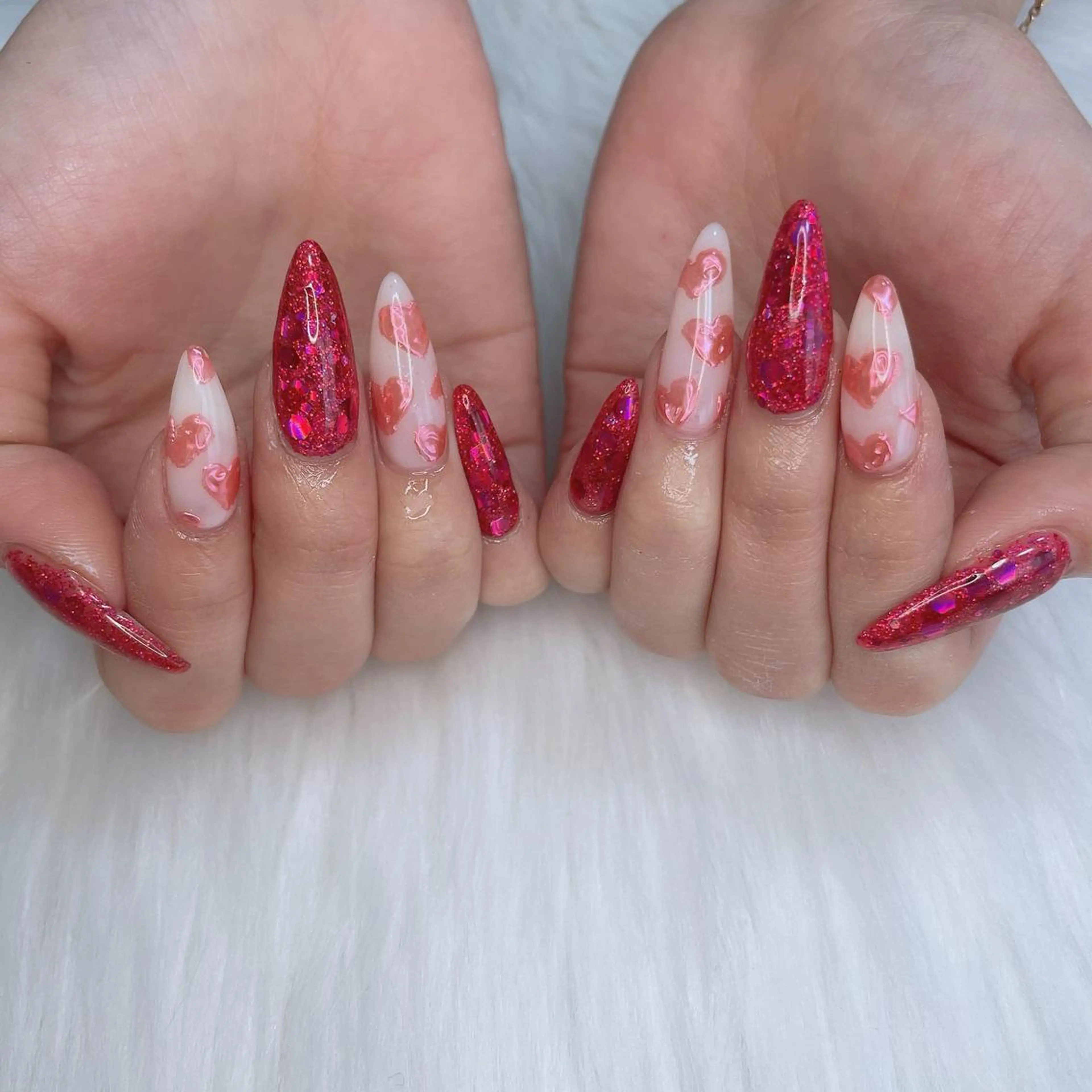 ネイル ロングネイル ハンドネイル salon de belnetta所属・Kayo 💅のネイルデザイン