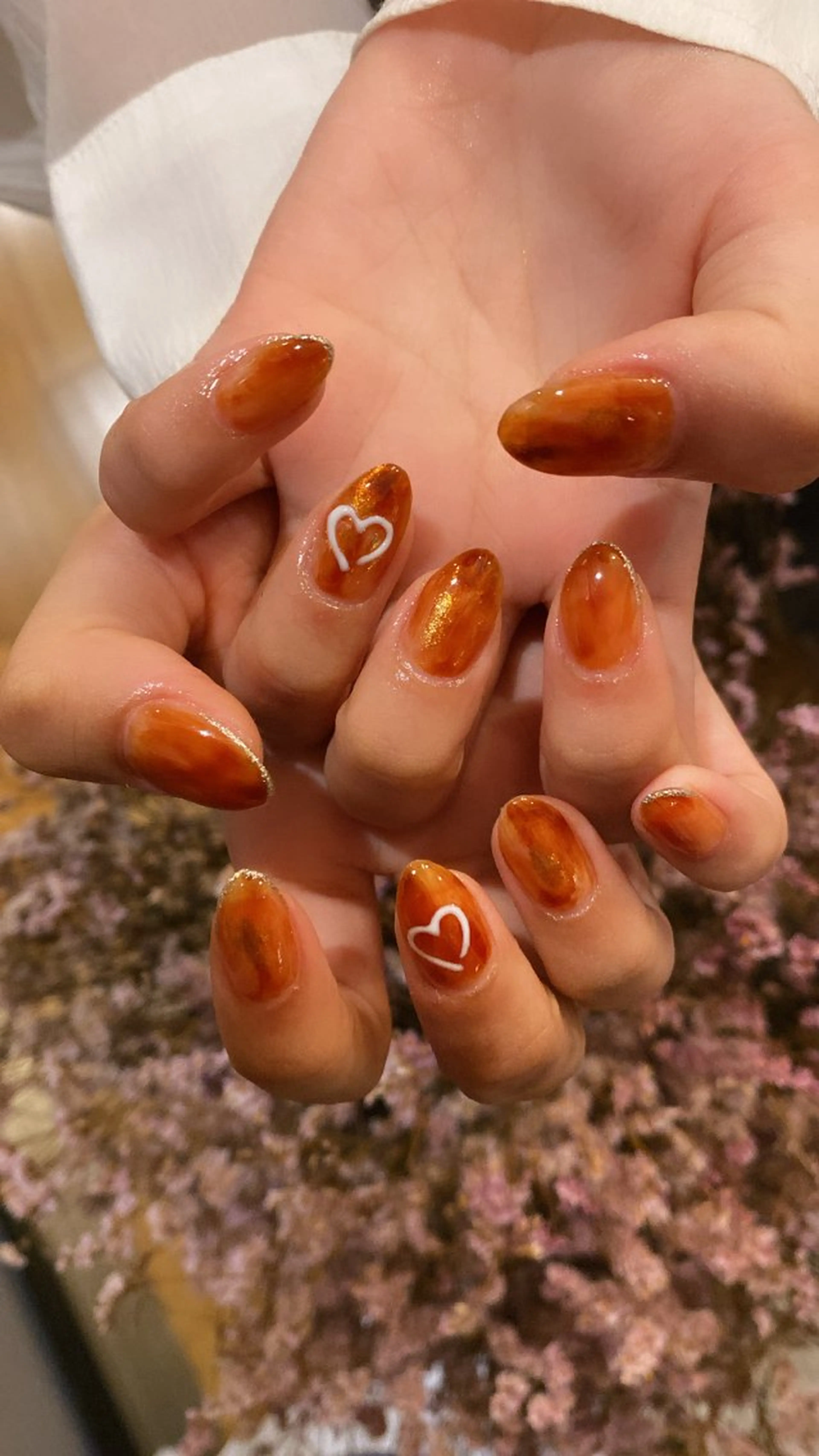 ネイル ハンドネイル crystal ⭐︎ colorのネイルデザイン