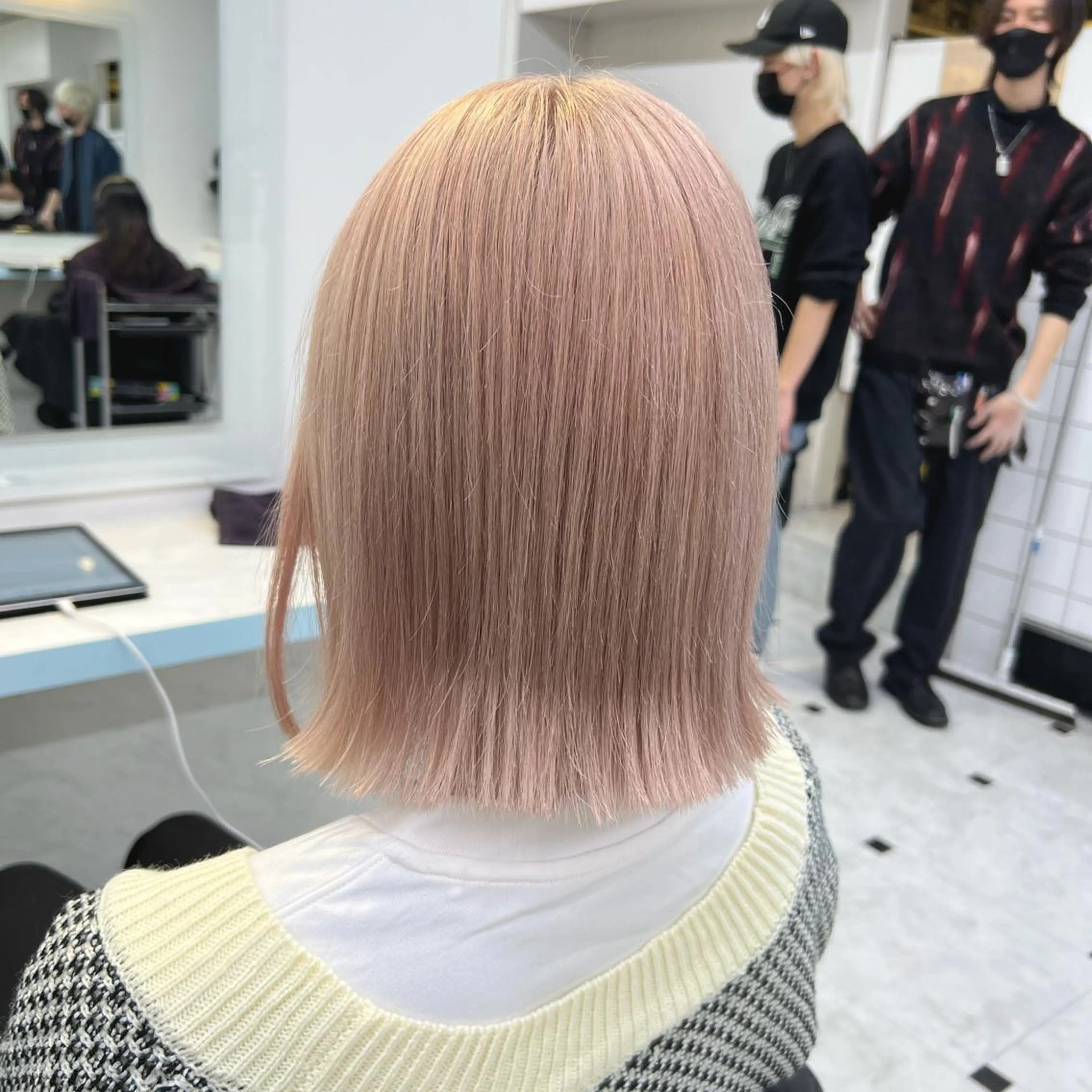 セミロング カラー ヘアカラー 🎨透明感モテカラー DAIKI🎨のヘアスタイル