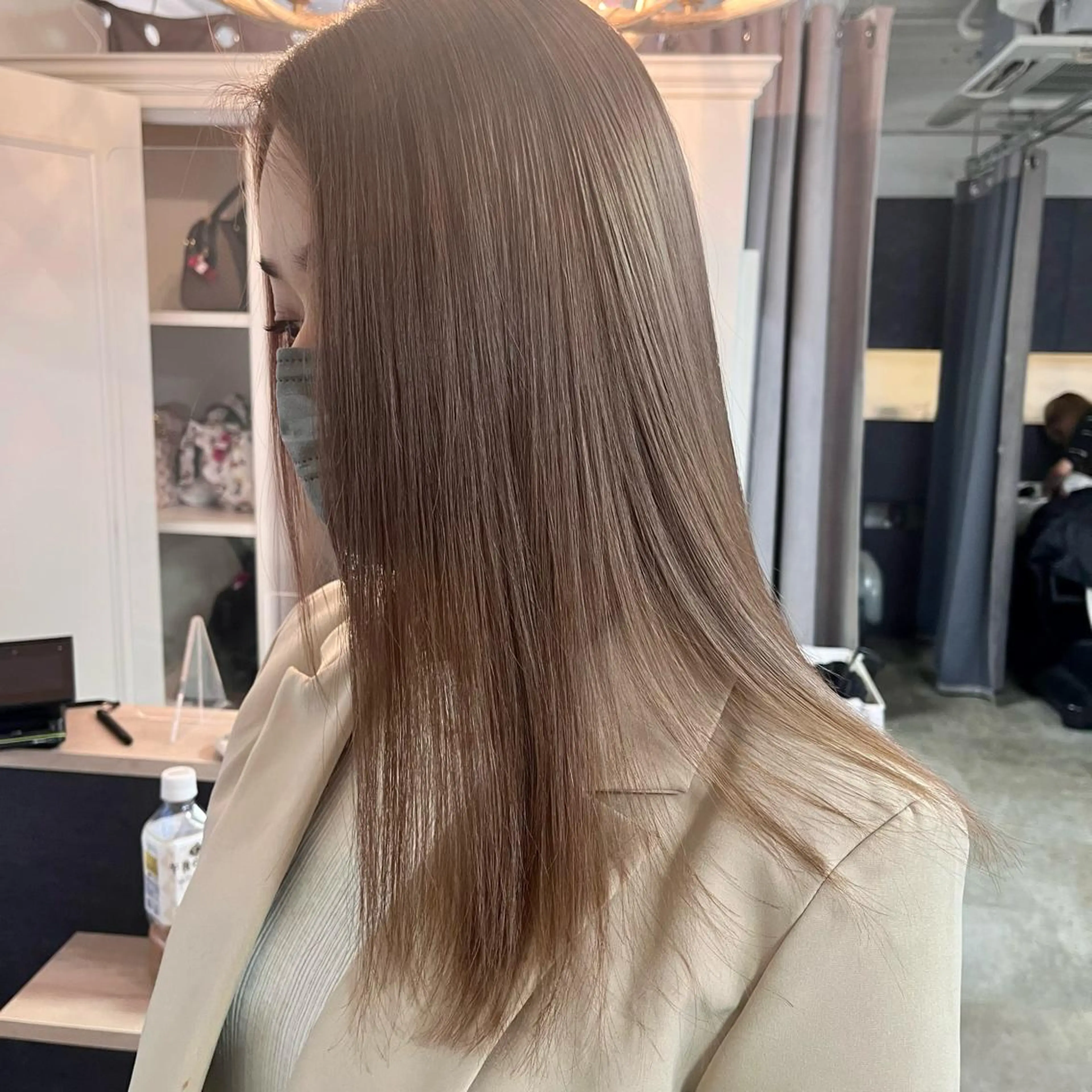 セミロング カラー ボブ& 髪質改善FUMIYAのヘアスタイル