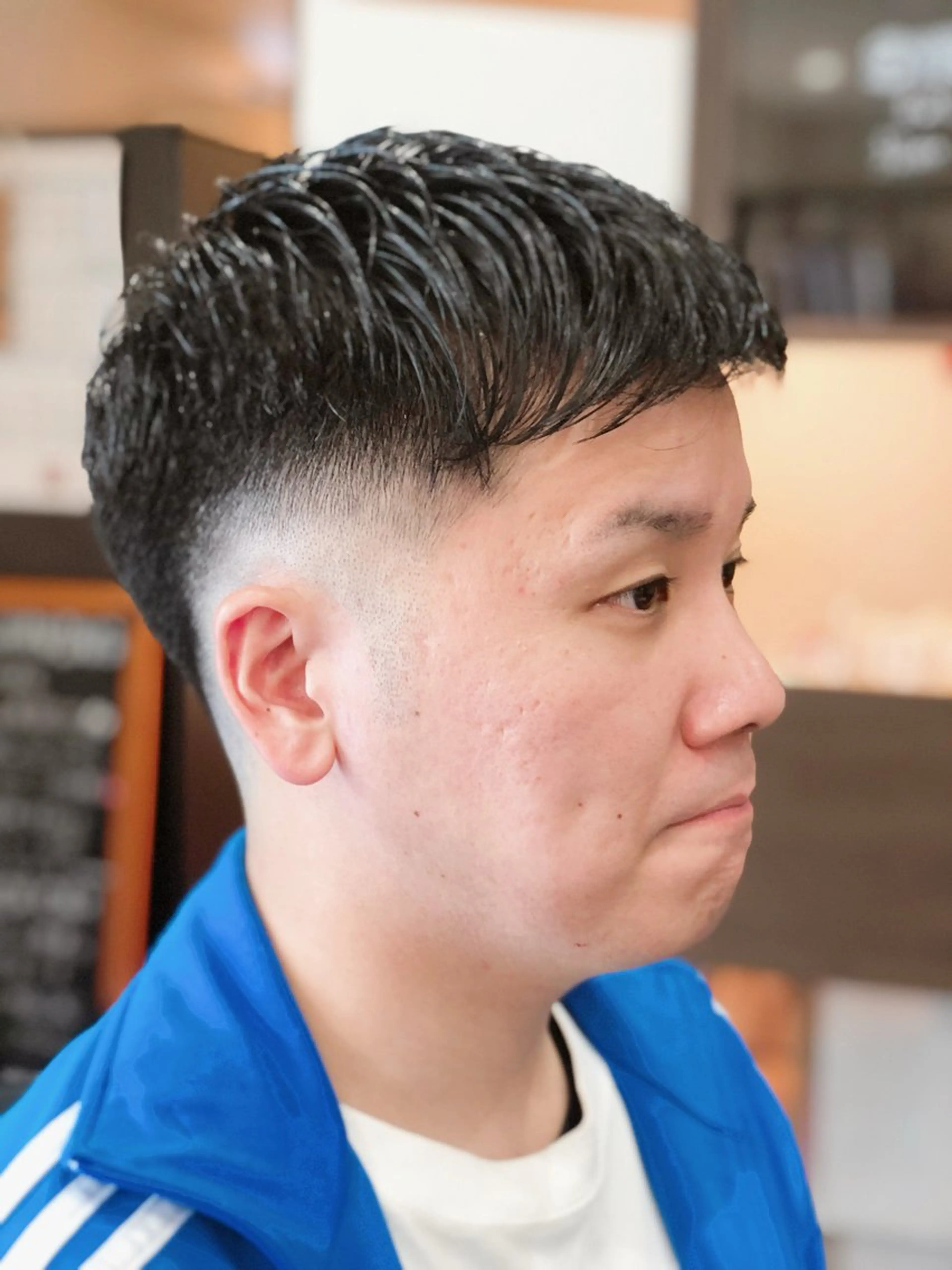 ショート メンズ フェードカット 学生（メンズ向け） メンズショート 学生 ショートヘア 早川 太貴のヘアスタイル