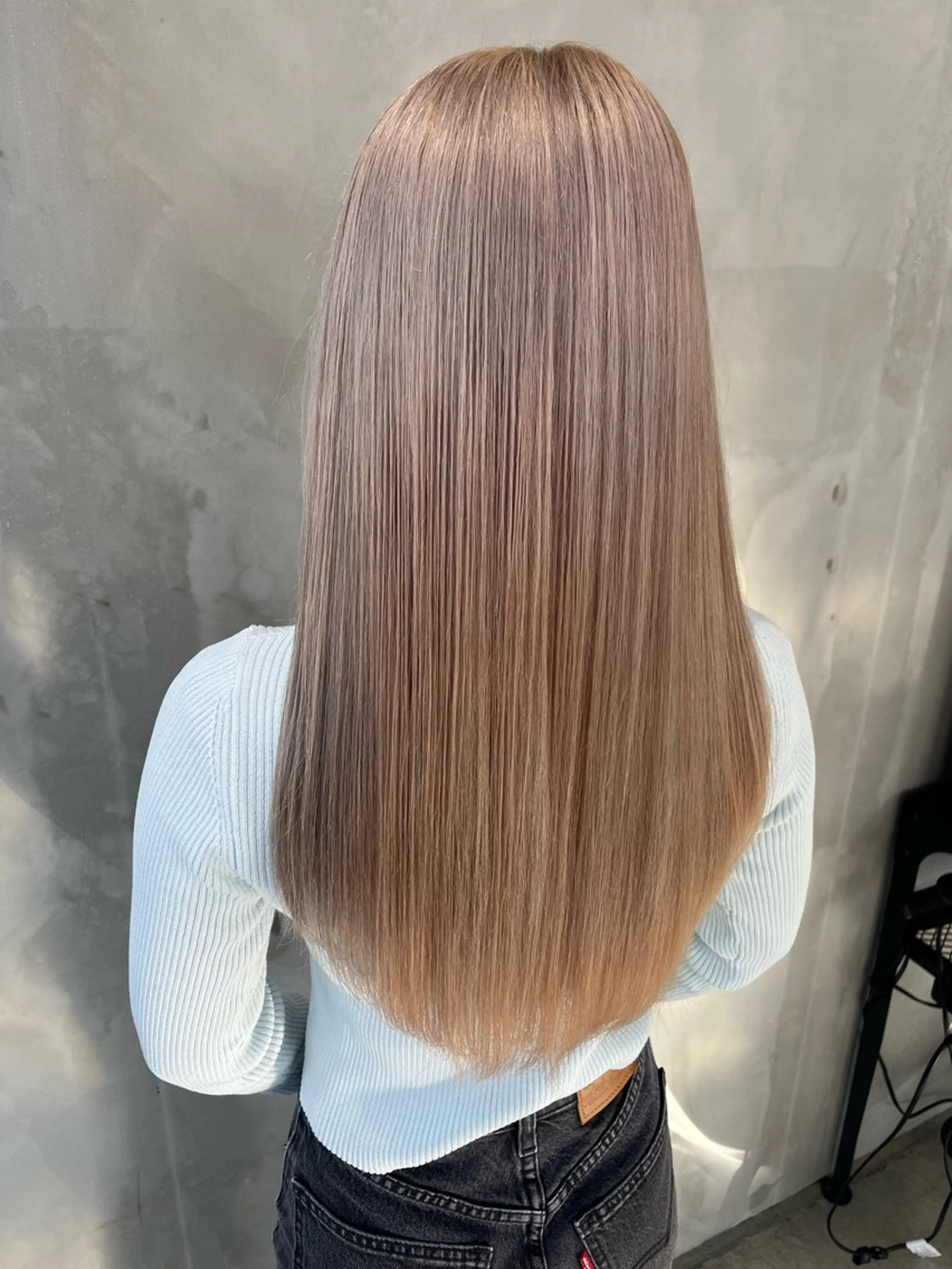 ロング 大友 正晴のヘアスタイル