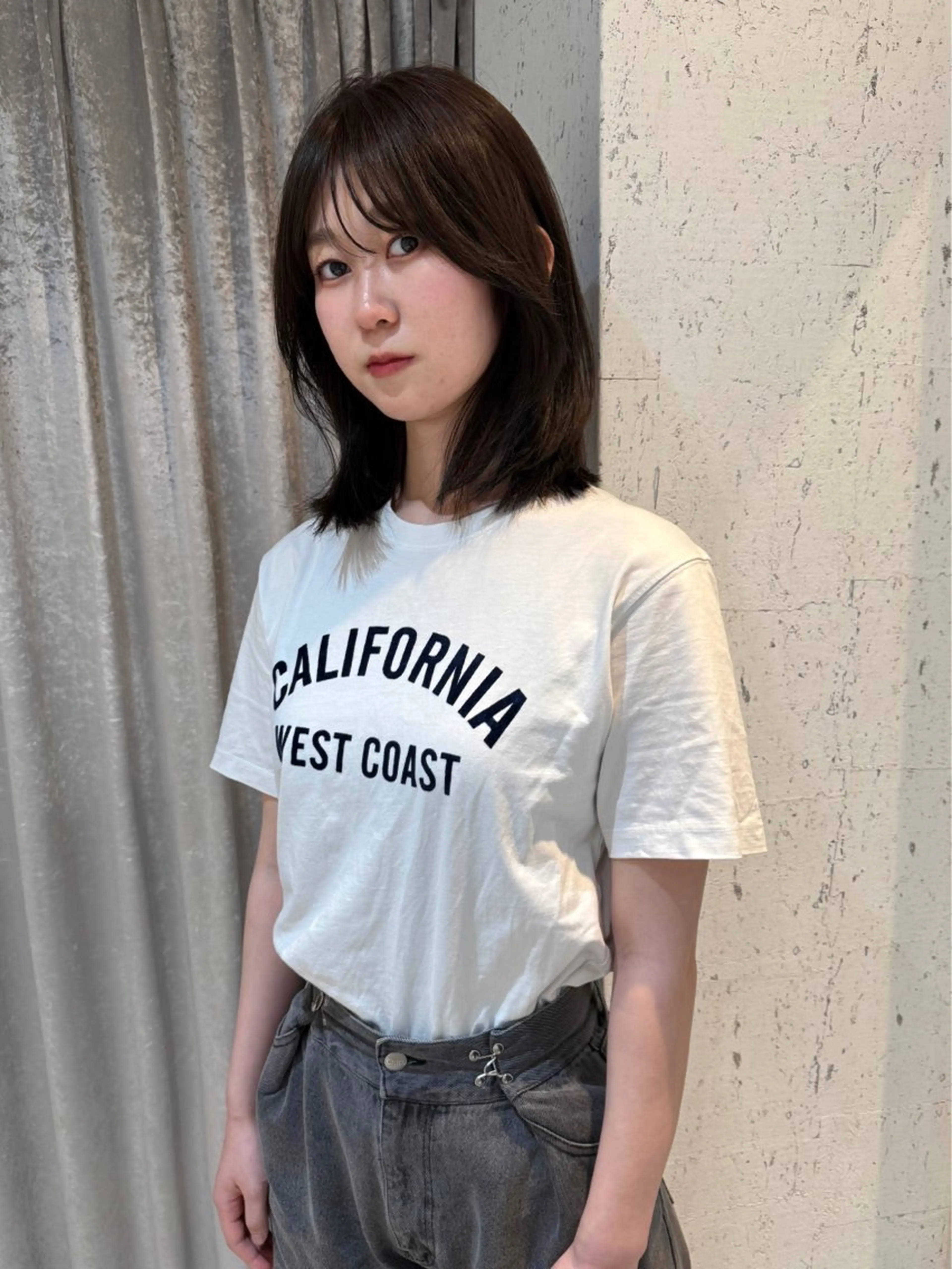 ミディアム カラー カット ヘアカラー トリートメント mai / linoah˚✧のヘアスタイル