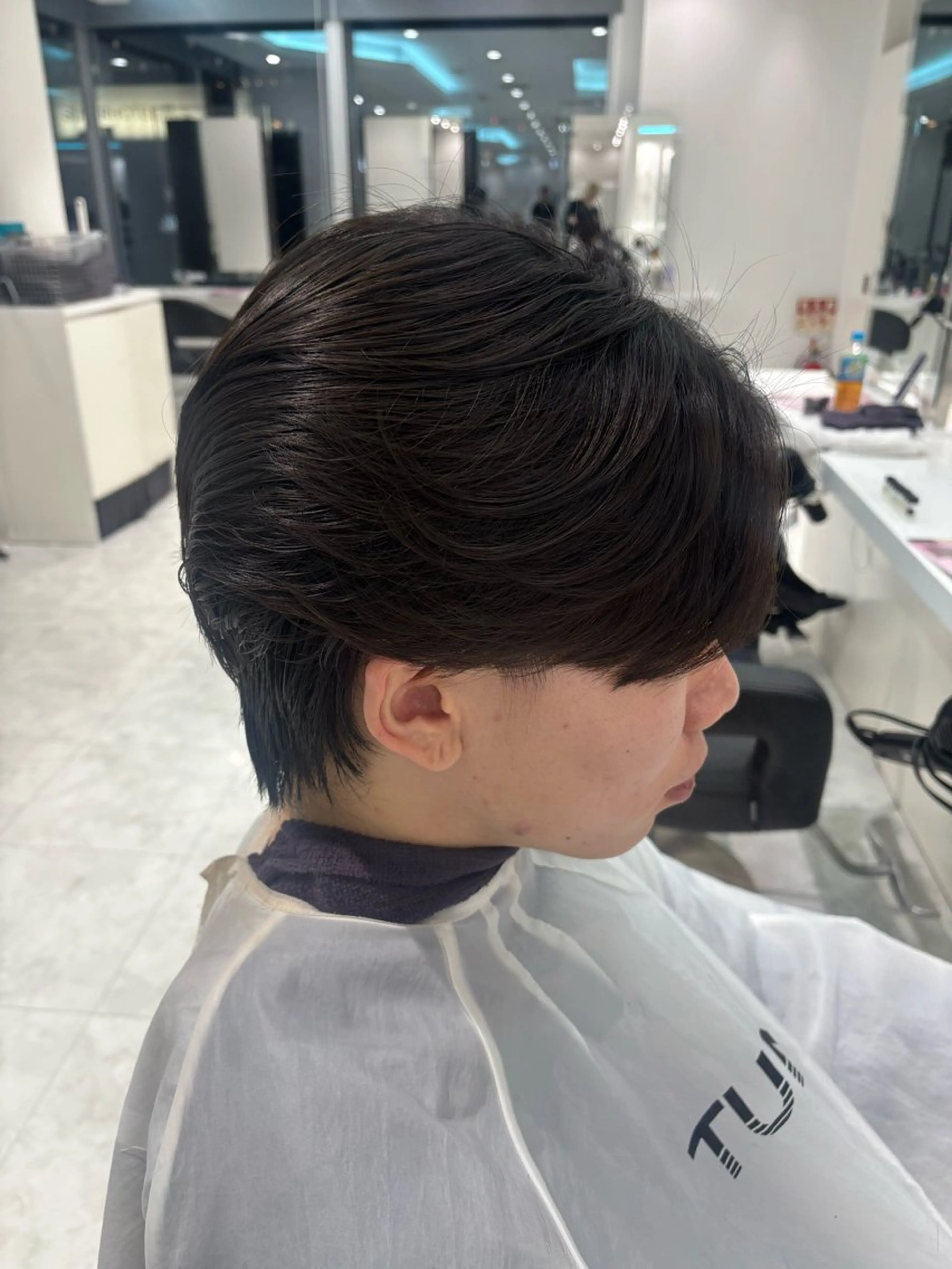 パーマ メンズ カット パーマ 銀座/ショート/ メンズ/HINOKIのヘアスタイル