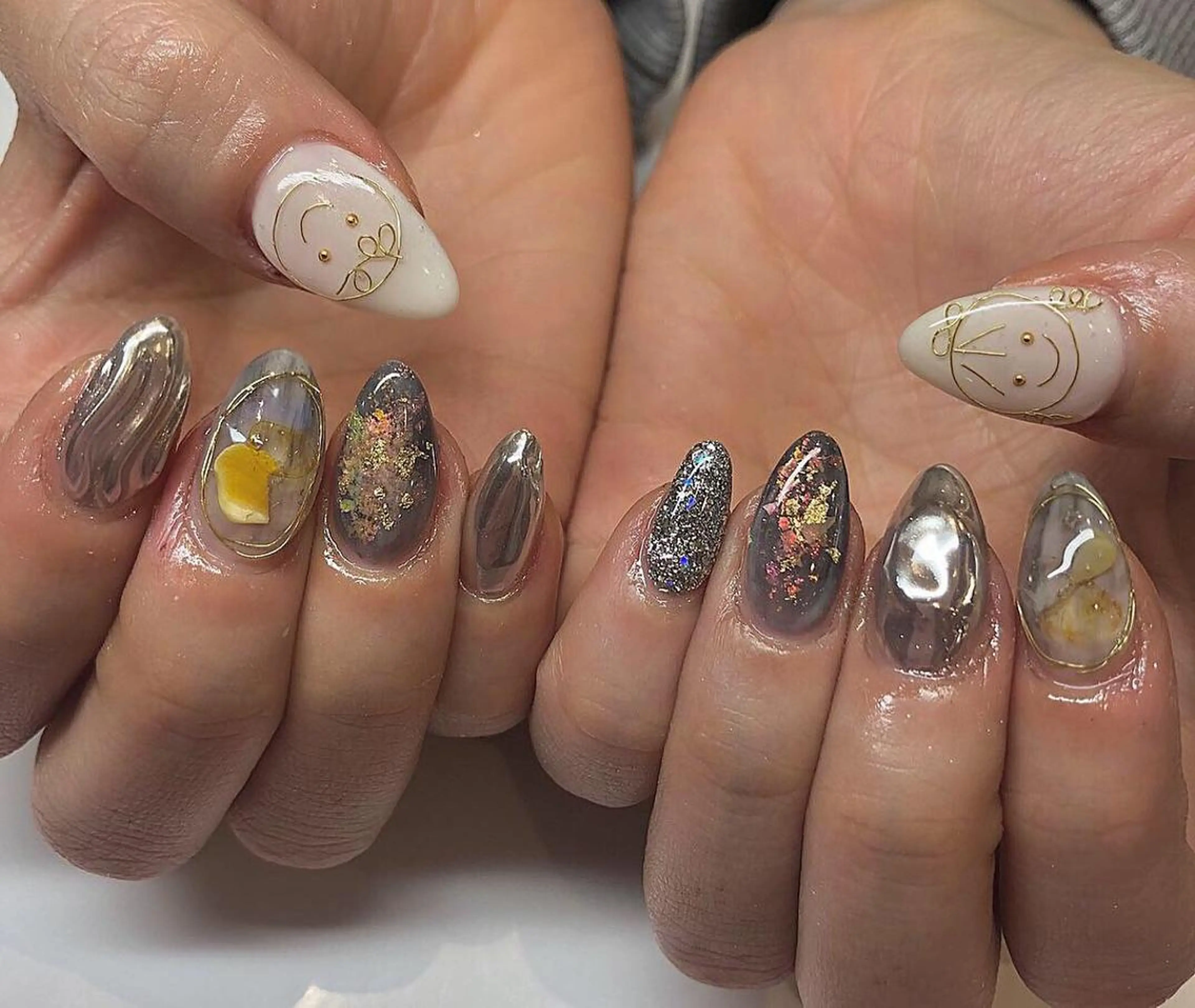 ネイル ハンドネイル 鶴田୨ৎmaison de NALIのネイルデザイン