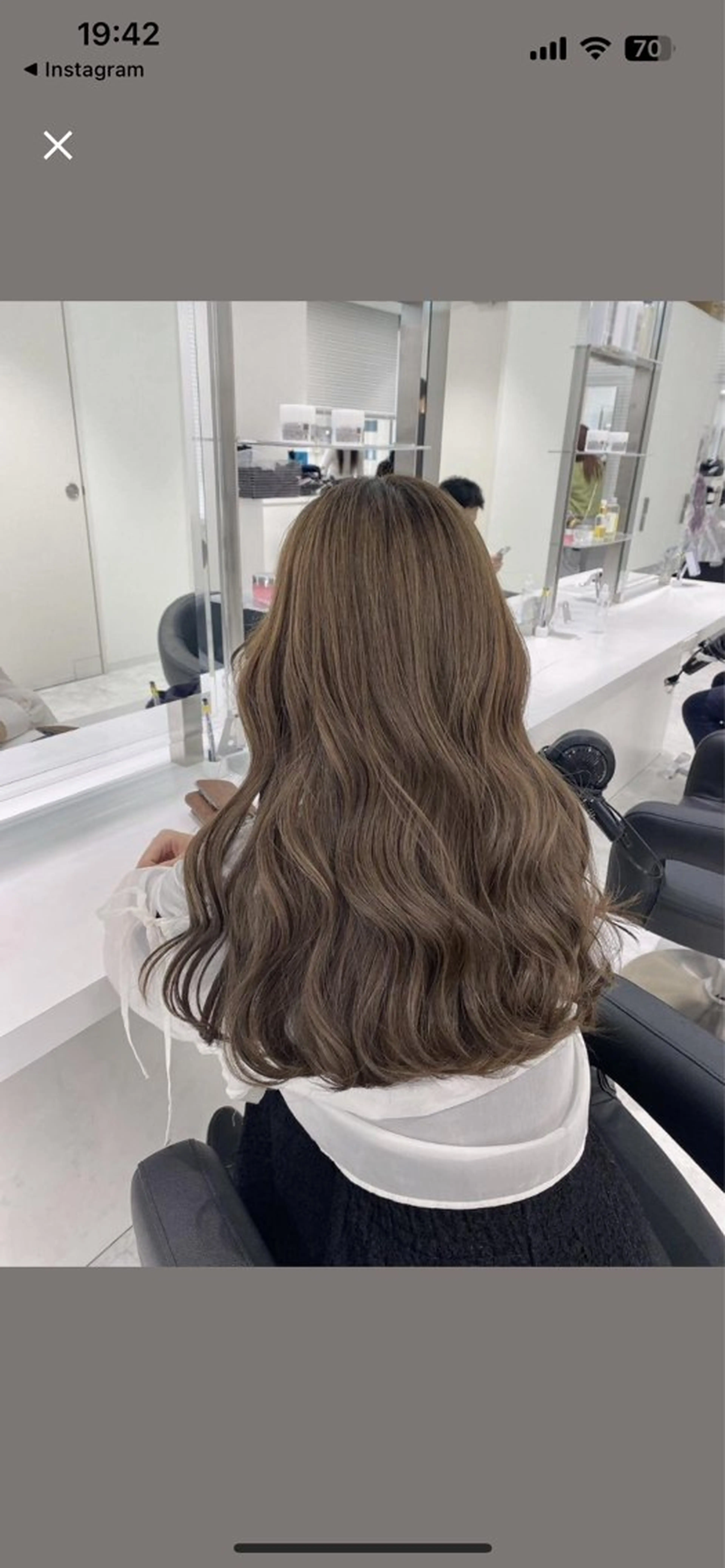 ロング カラー パーマ ヘアアレンジ メンズ キッズ ブリーチなしカラー/ ブラウン/レイヤーのヘアスタイル