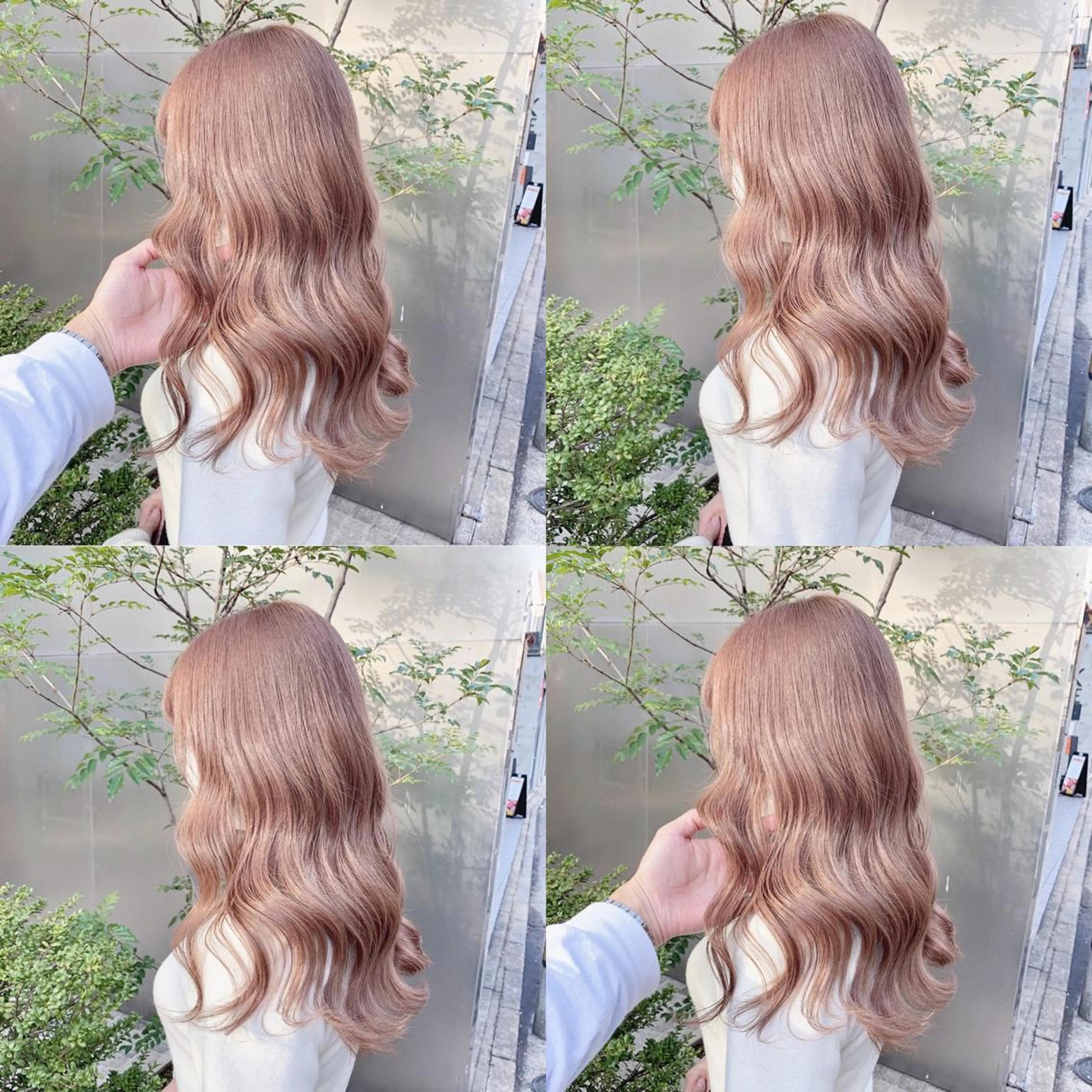 セミロング カット ヘアカラー トリートメント Hardy ショータのヘアスタイル