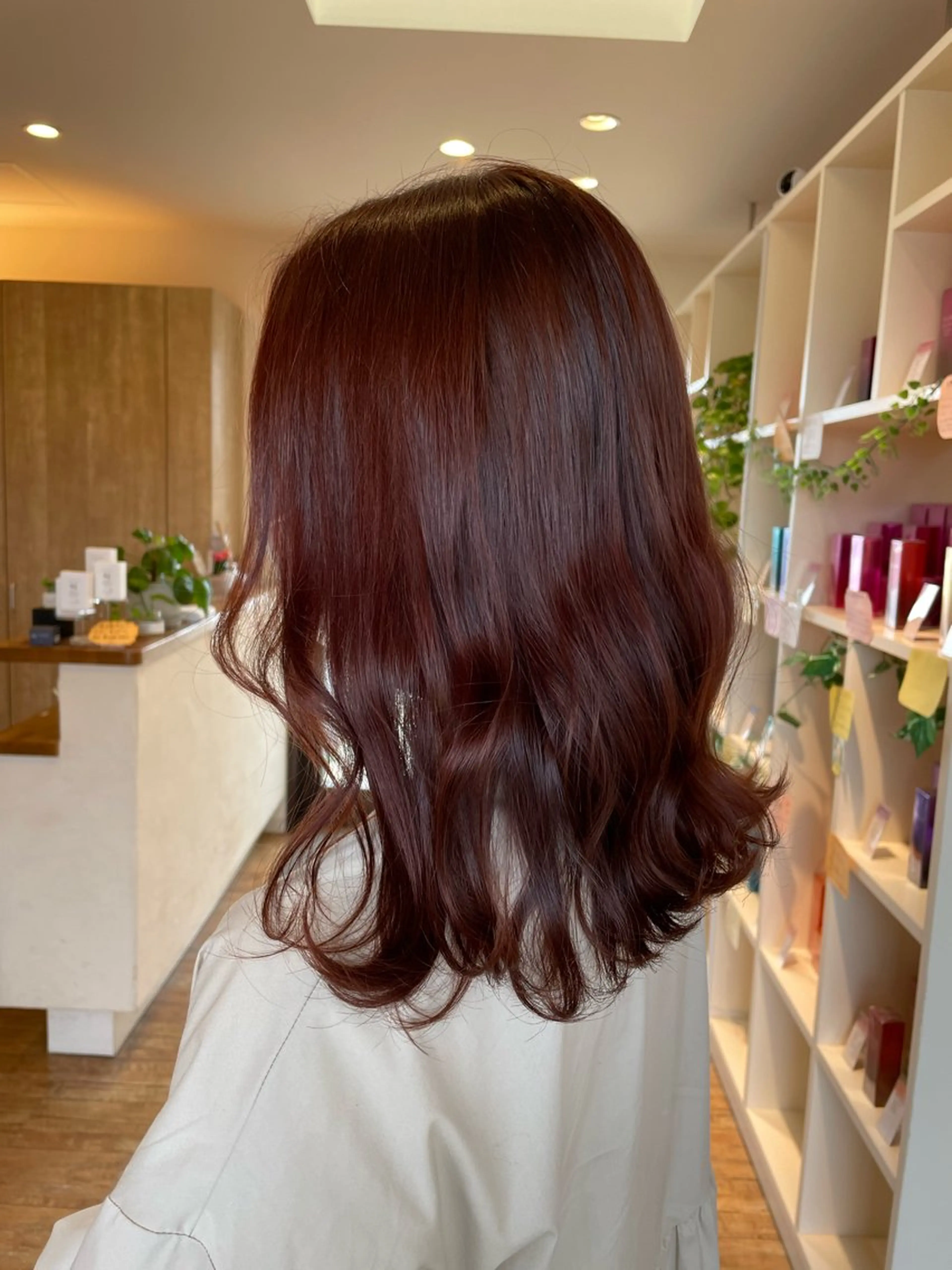 【レディース限定】カット(ボブor整える程度)＋暖色カラーの写真