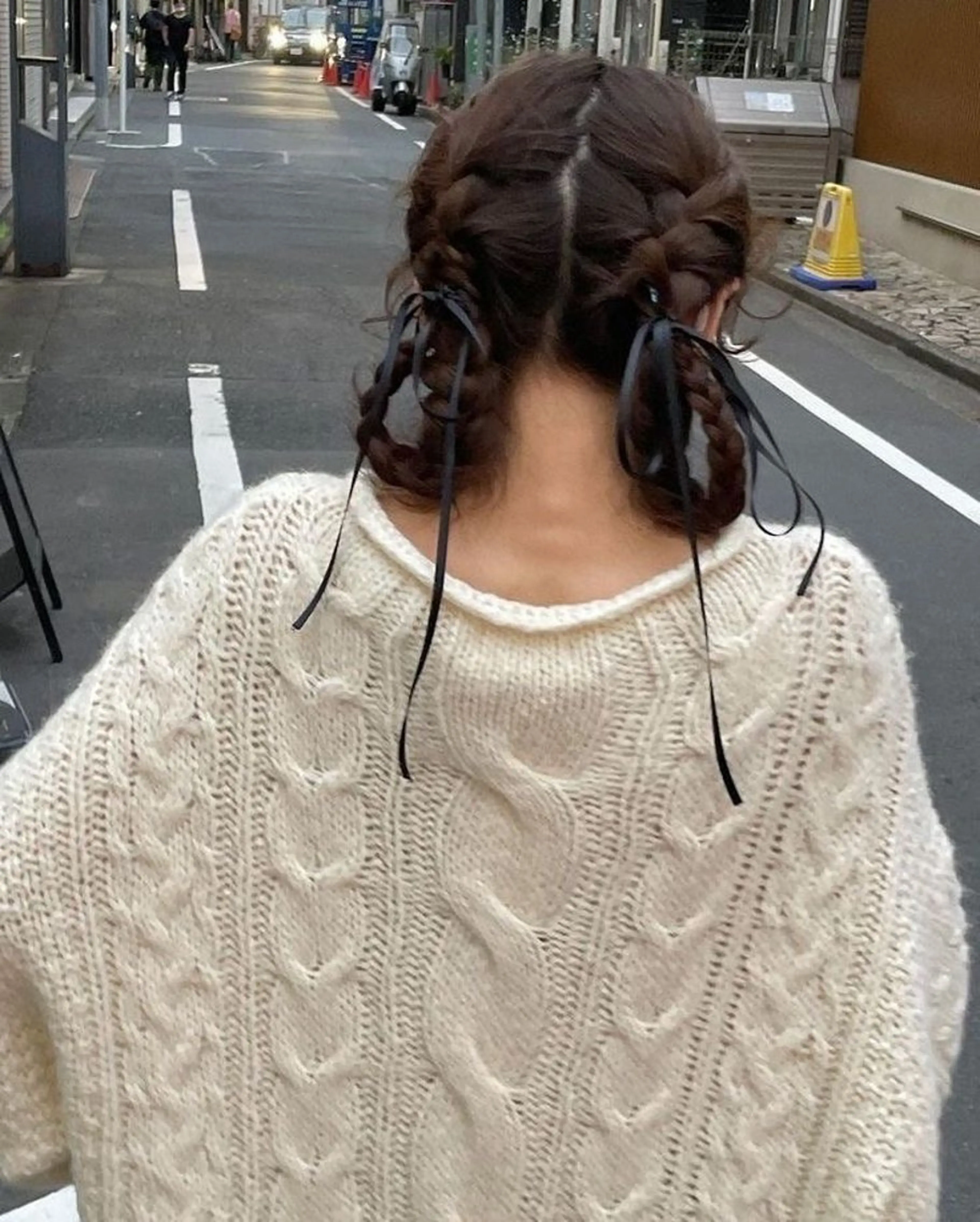 ヘアアレンジ FILMS haru 暖色/ぱつっとbobのヘアスタイル
