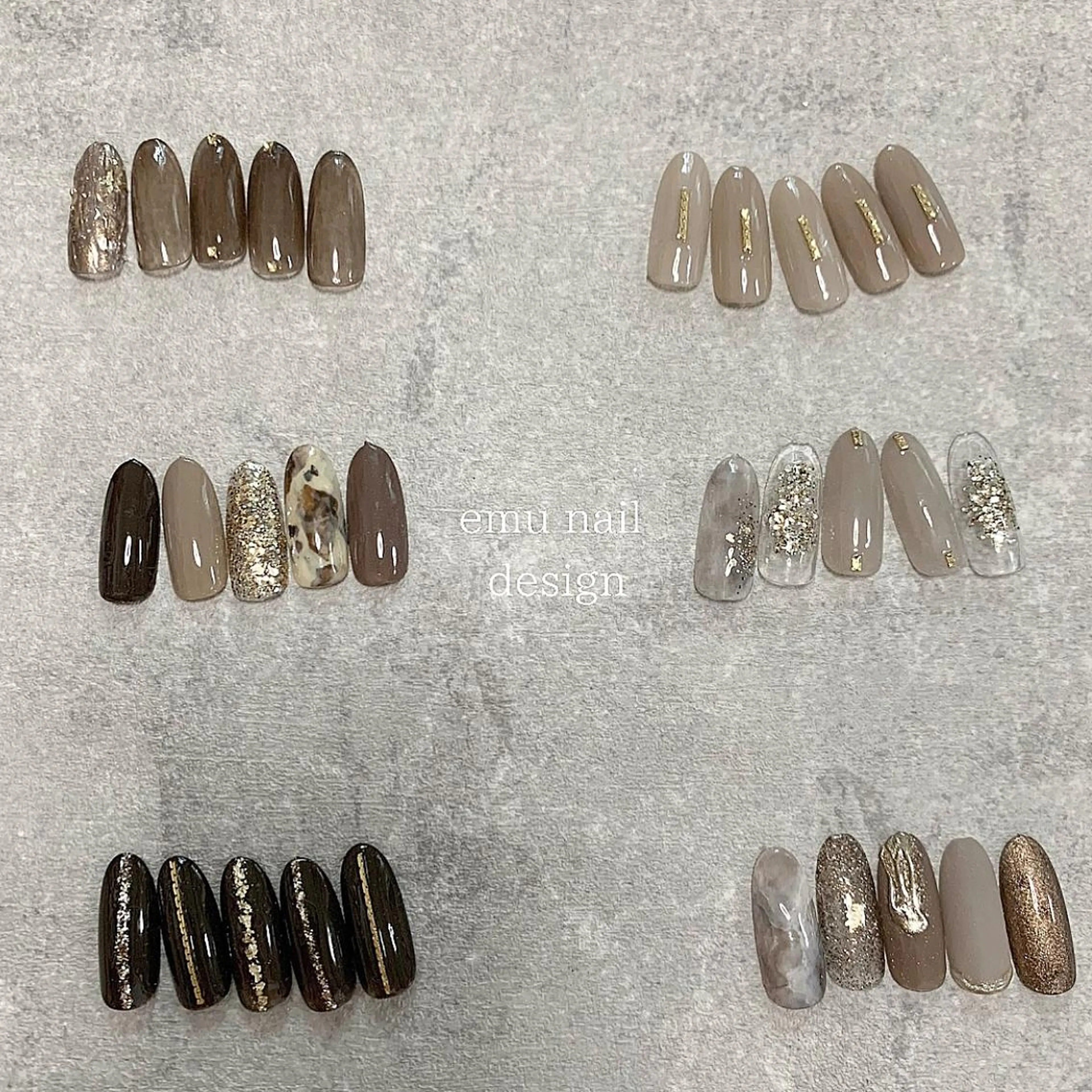 ネイル emu nailのネイルデザイン