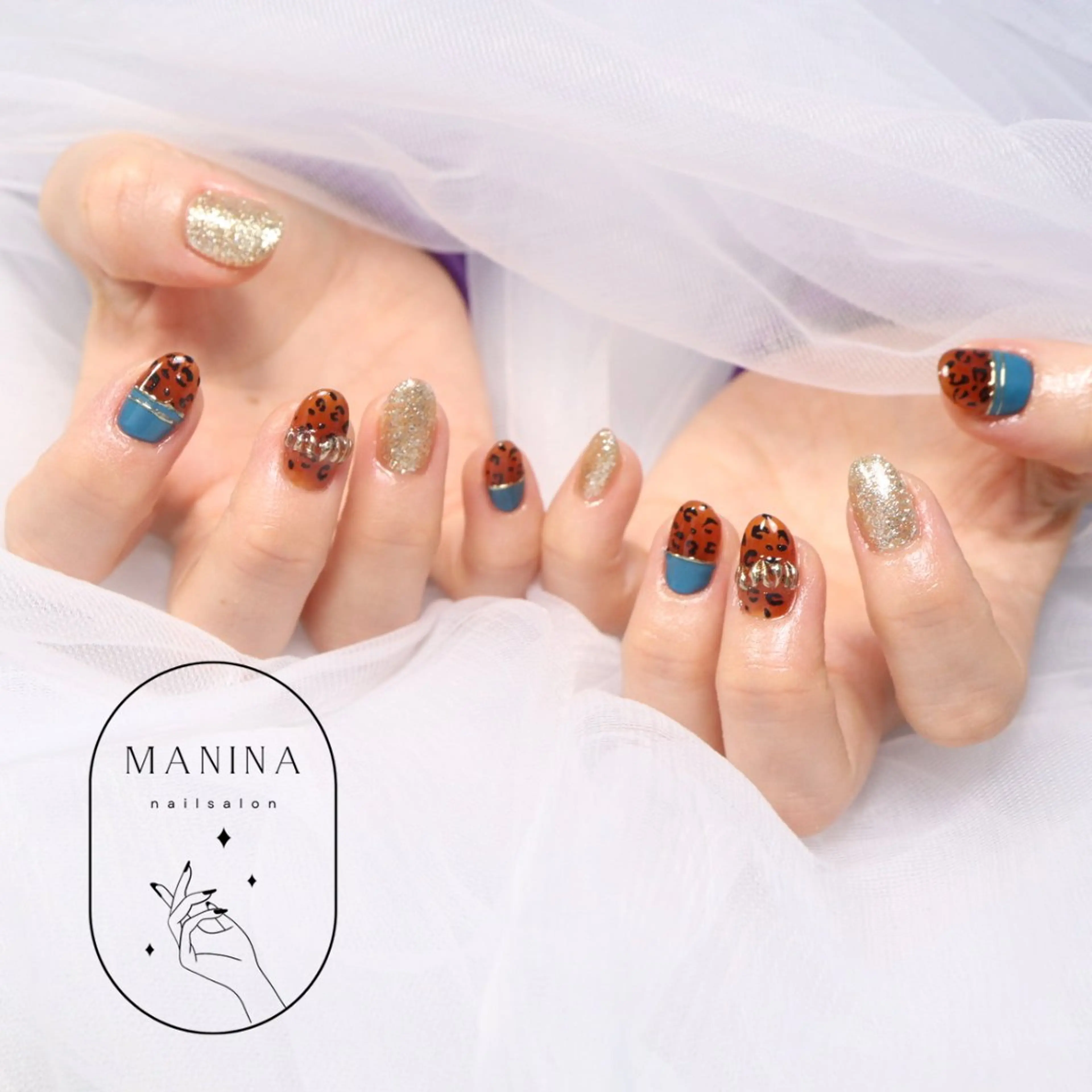 ネイル nailsalon Manina齋藤愛美のネイルデザイン
