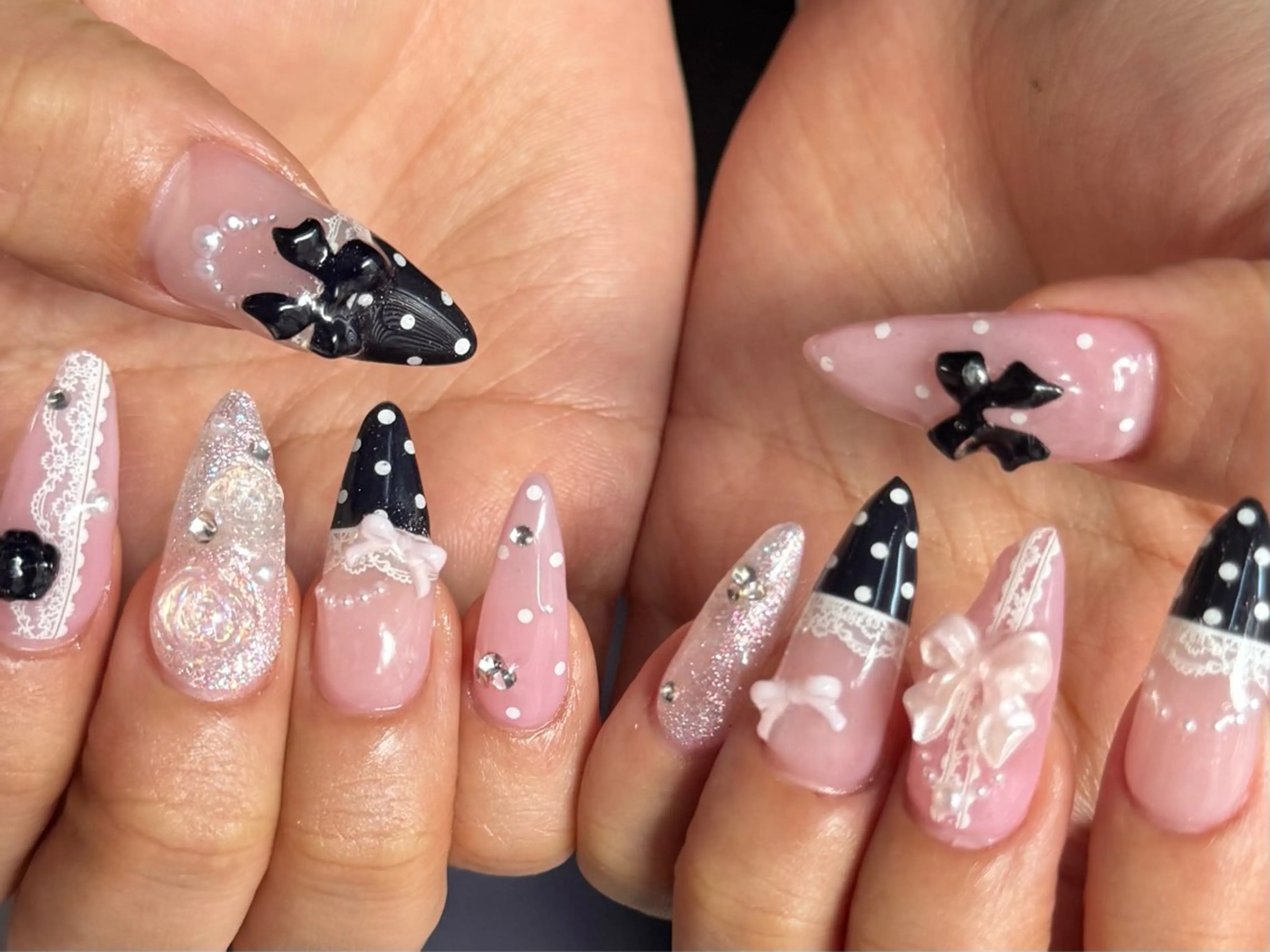 ロング 小川 柚香のネイルデザイン