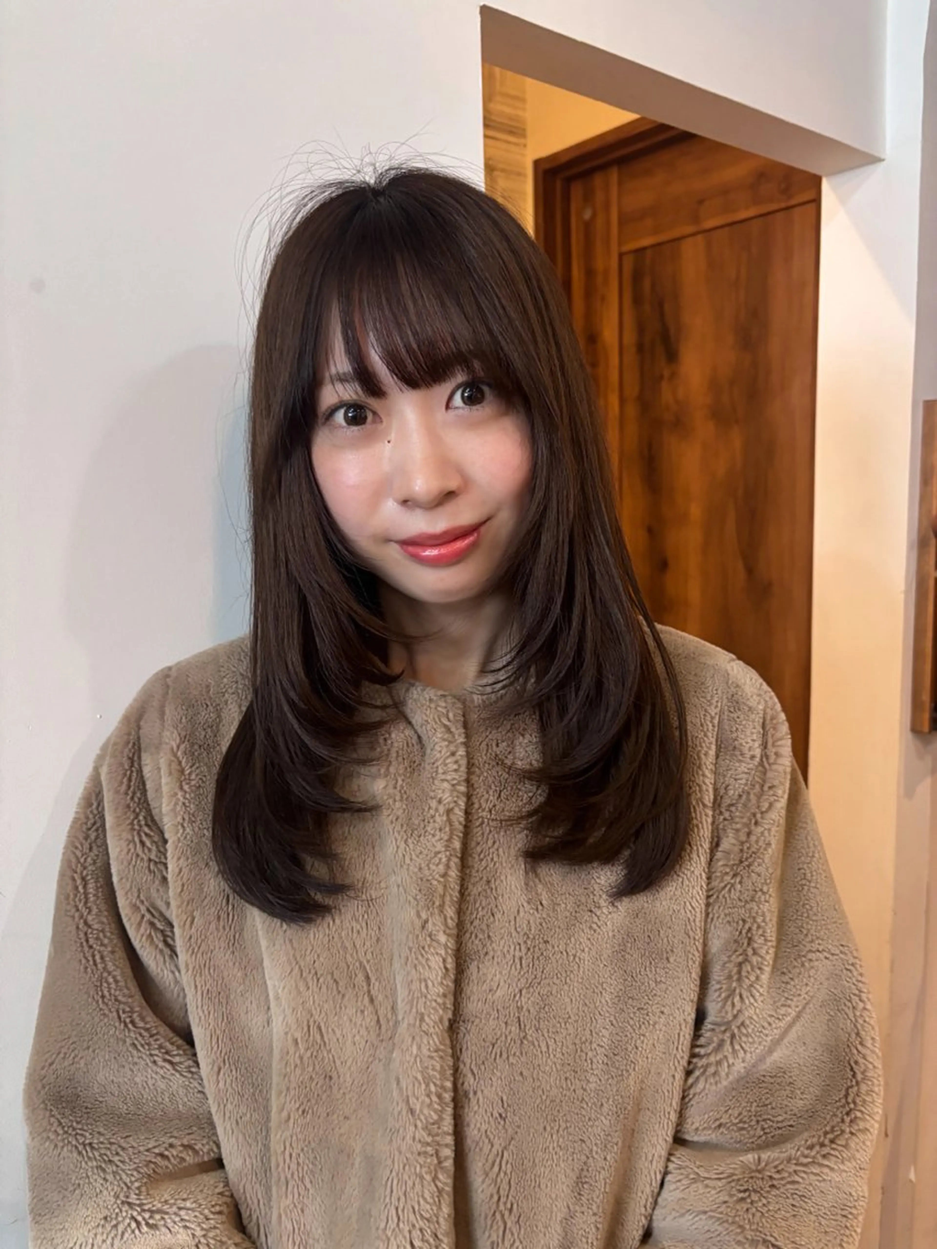 ミディアム ウシロダ メグミ ／ボブ／透明感カラーのヘアスタイル