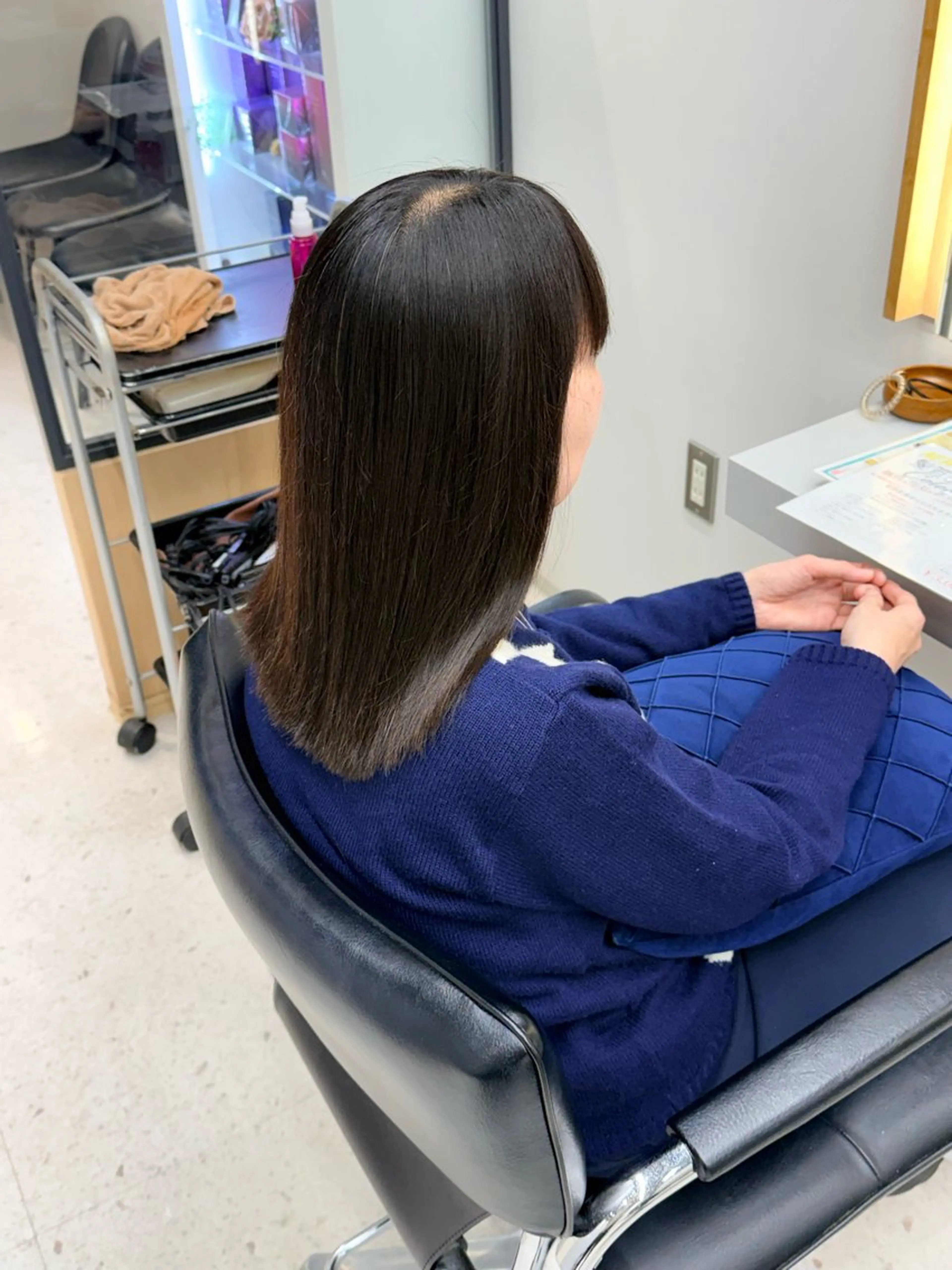 ミディアム 阿部 文人のヘアスタイル