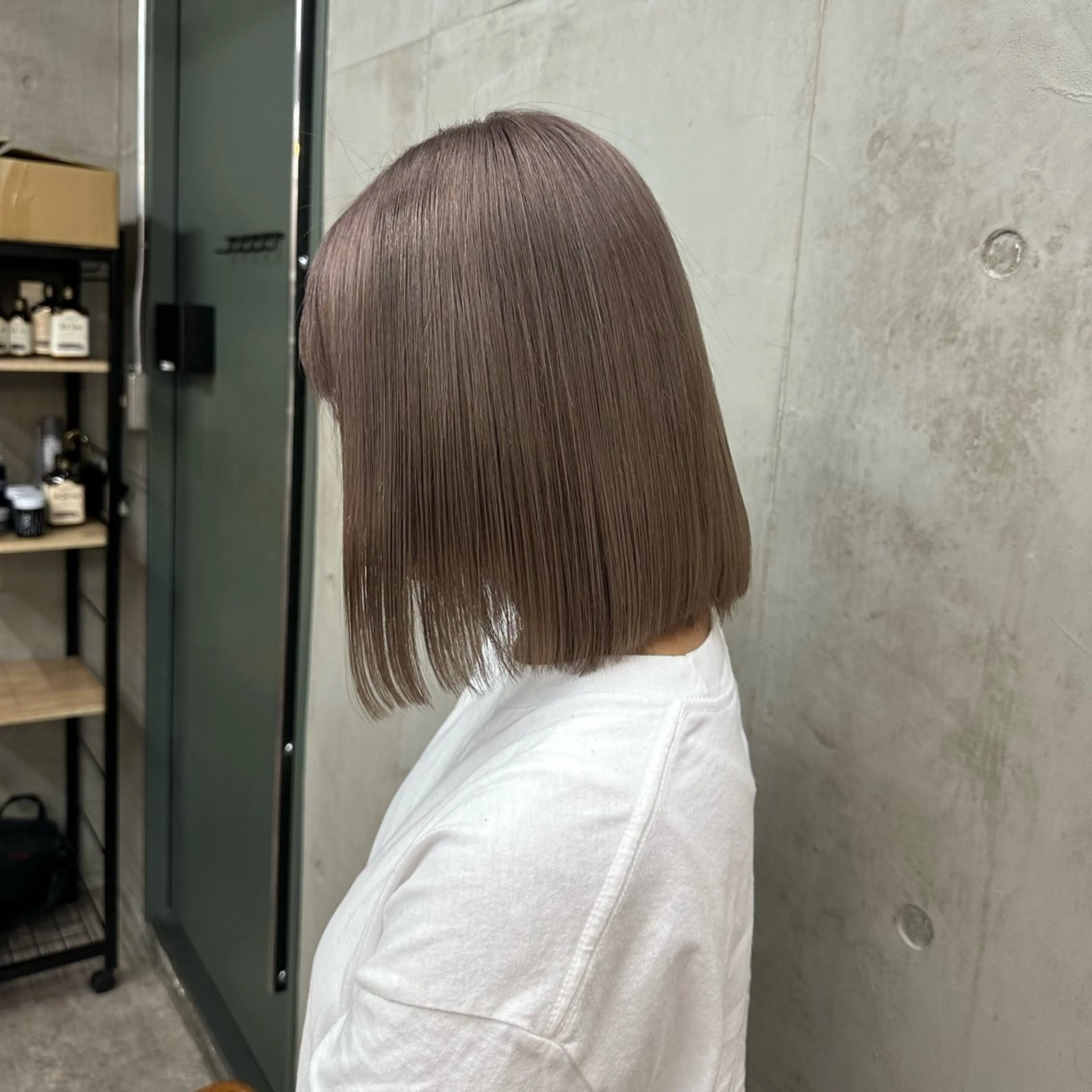 ショート カラー グレージュ カットモデル募集中 ／HARUKA🎀のヘアスタイル