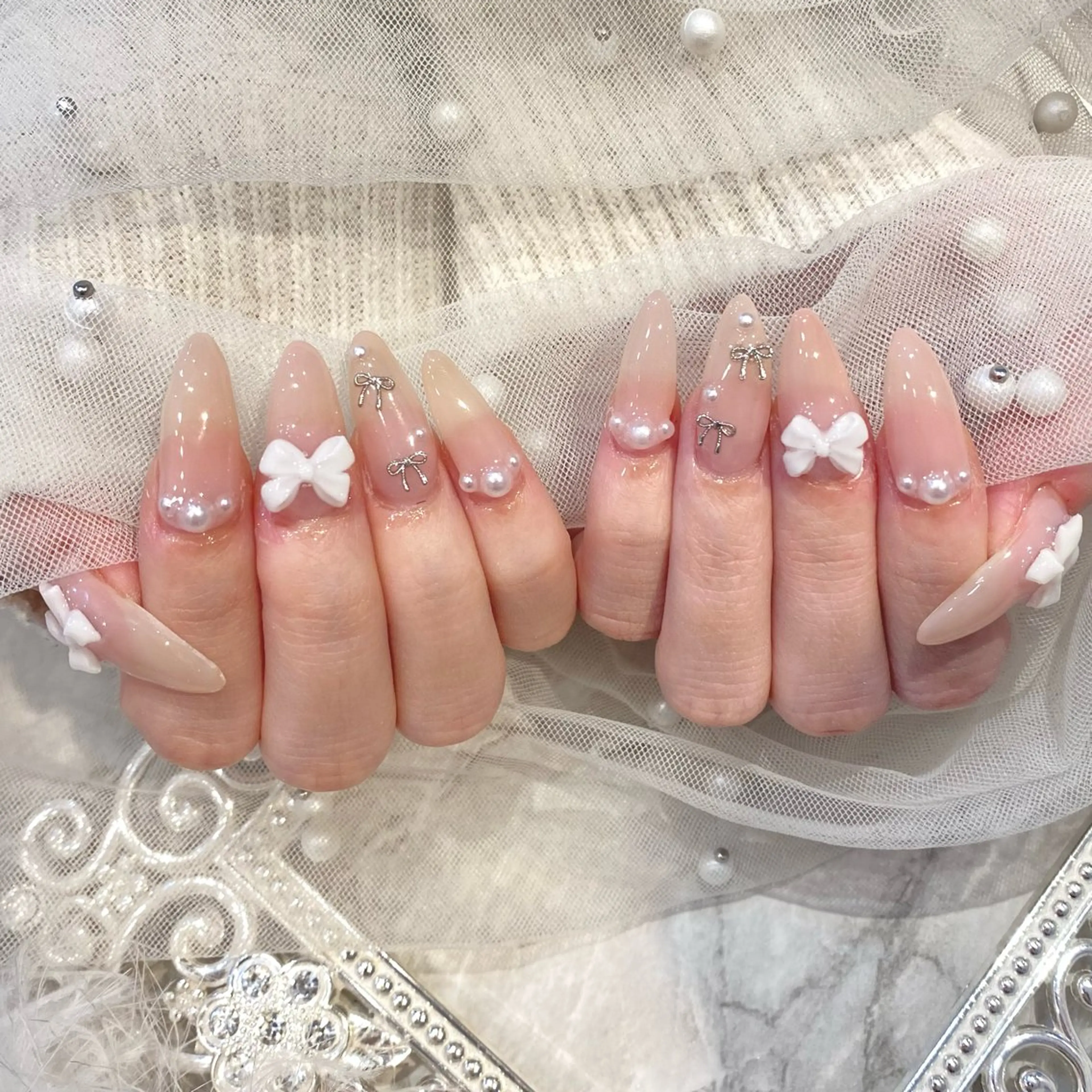 ネイル ハンドネイル Yveil 心斎橋店 hirokoのネイルデザイン