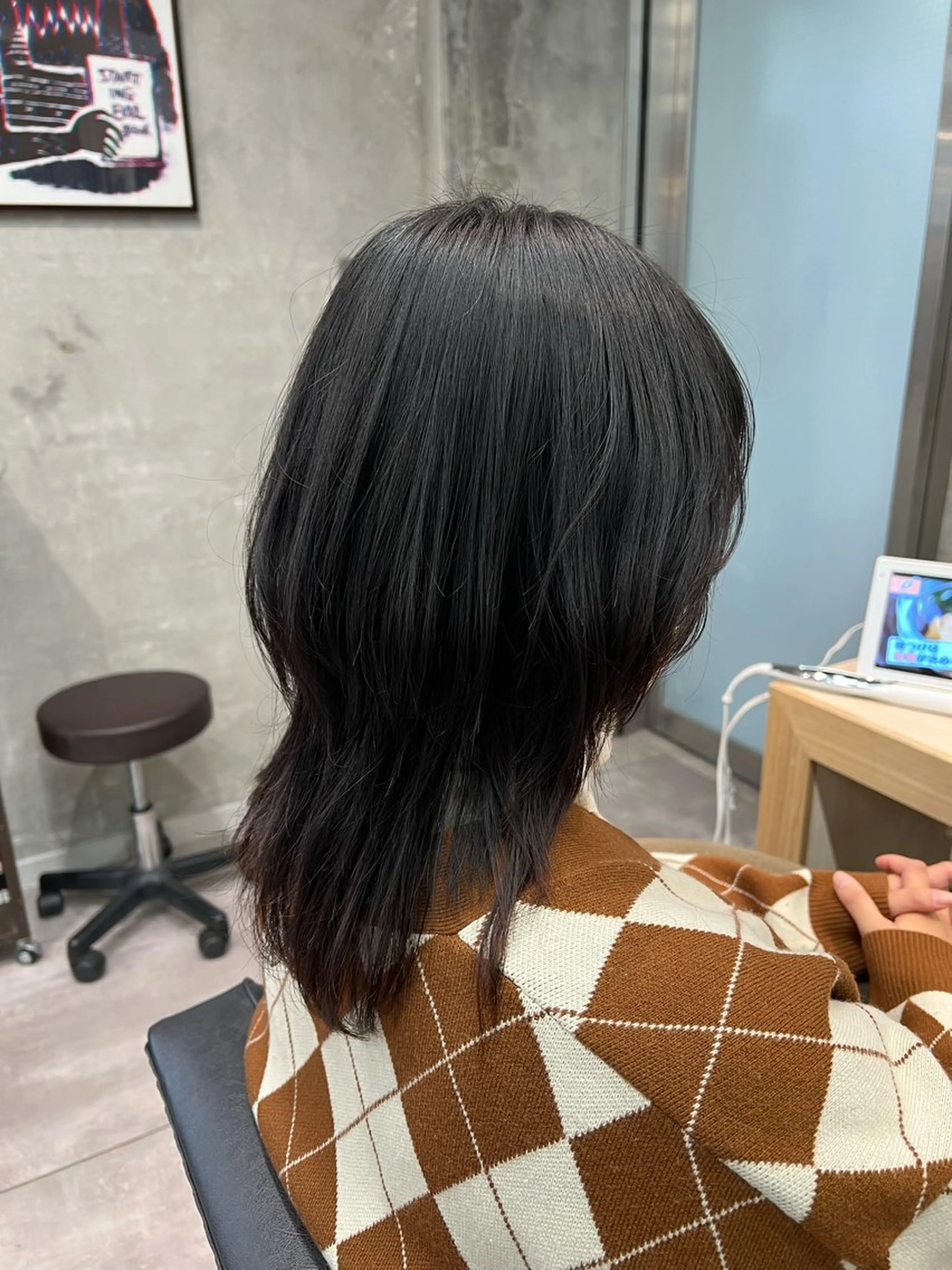 セミロング 🌞レイヤー×カラー 前川那津美🌞のヘアスタイル