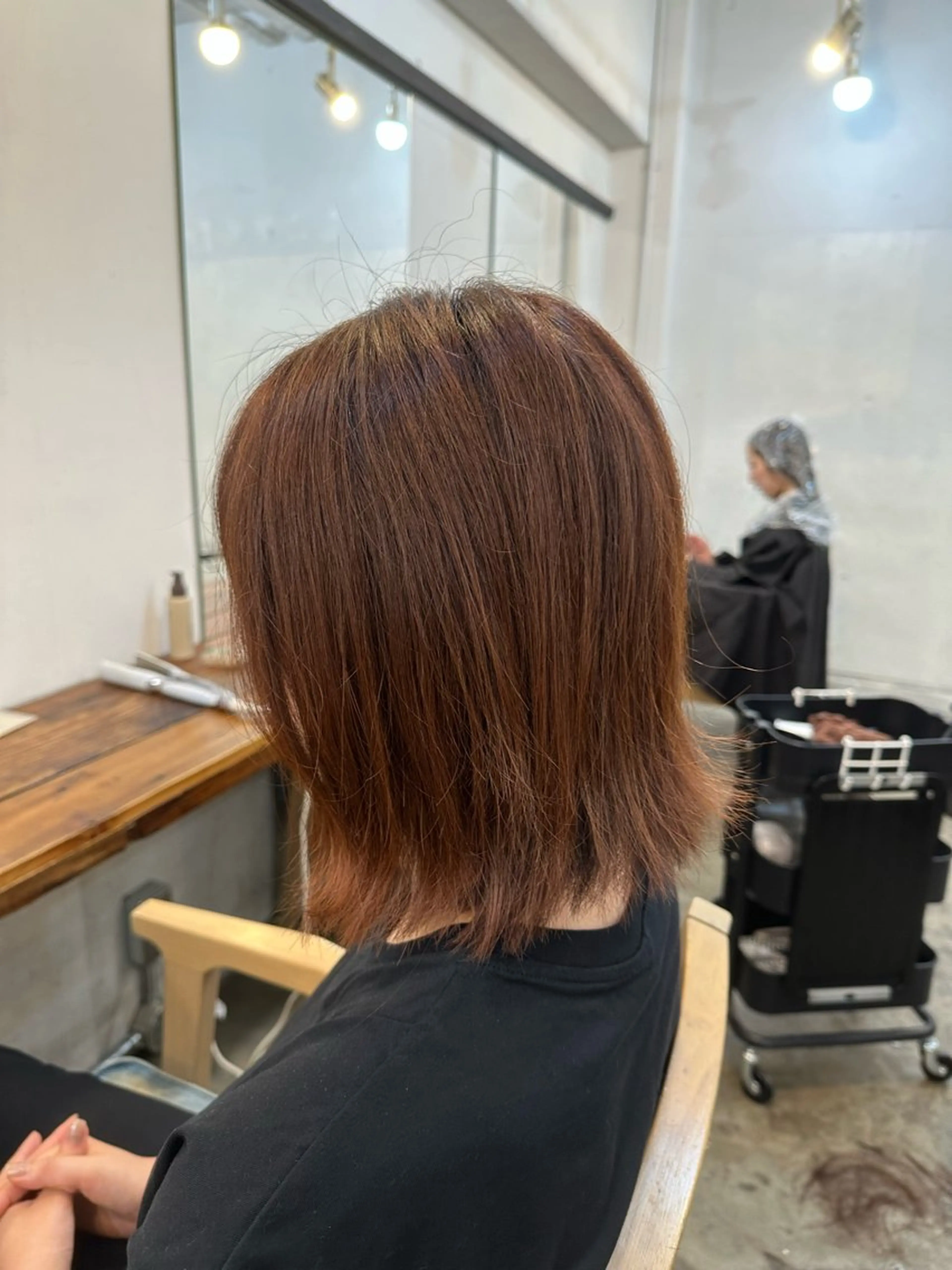 ミディアム 横浜/メンズ特化/ Farbe/田中颯斗のヘアスタイル