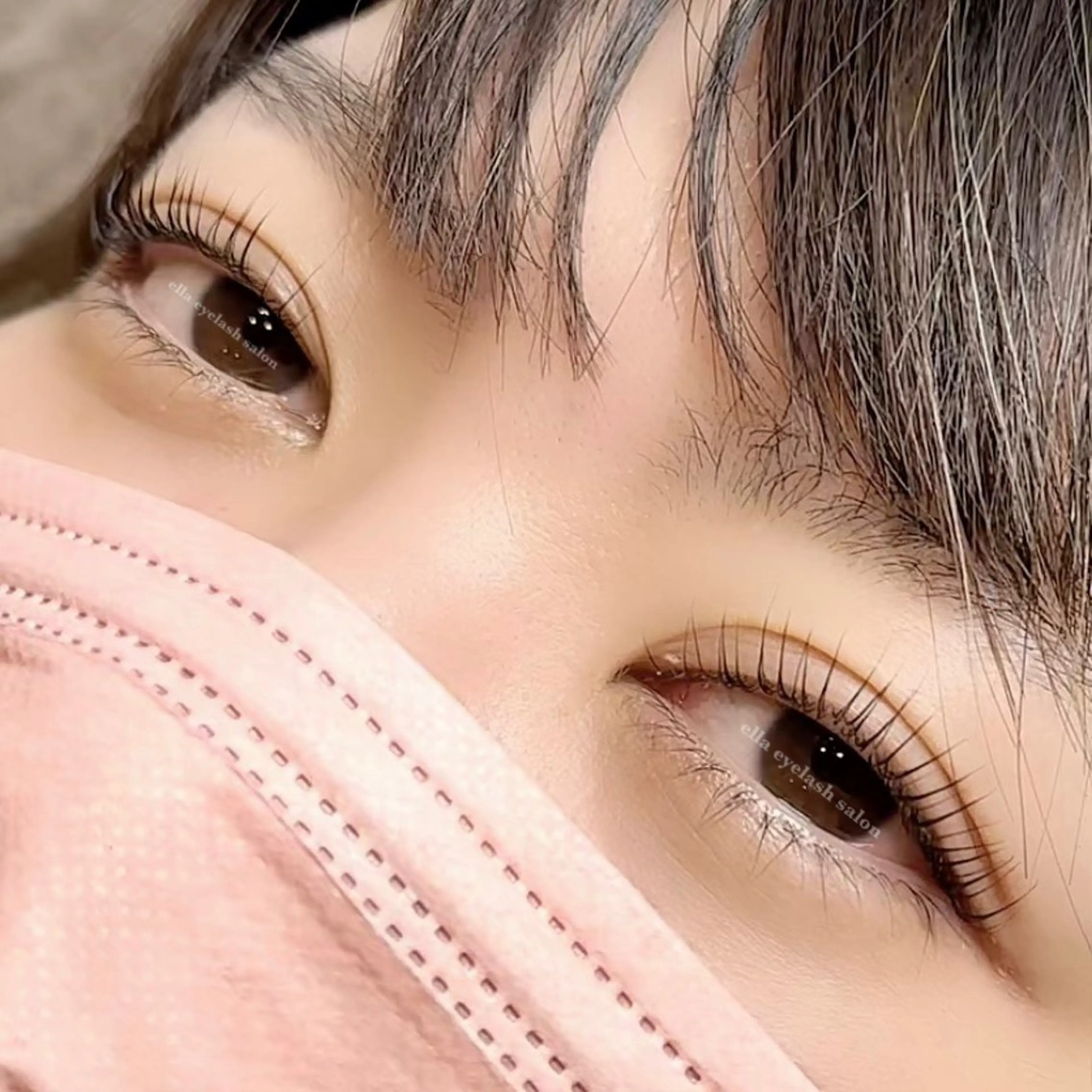 マツエク・マツパ パリジェンヌラッシュリフト まつげパーマ ella eyelashのマツエク・マツパデザイン