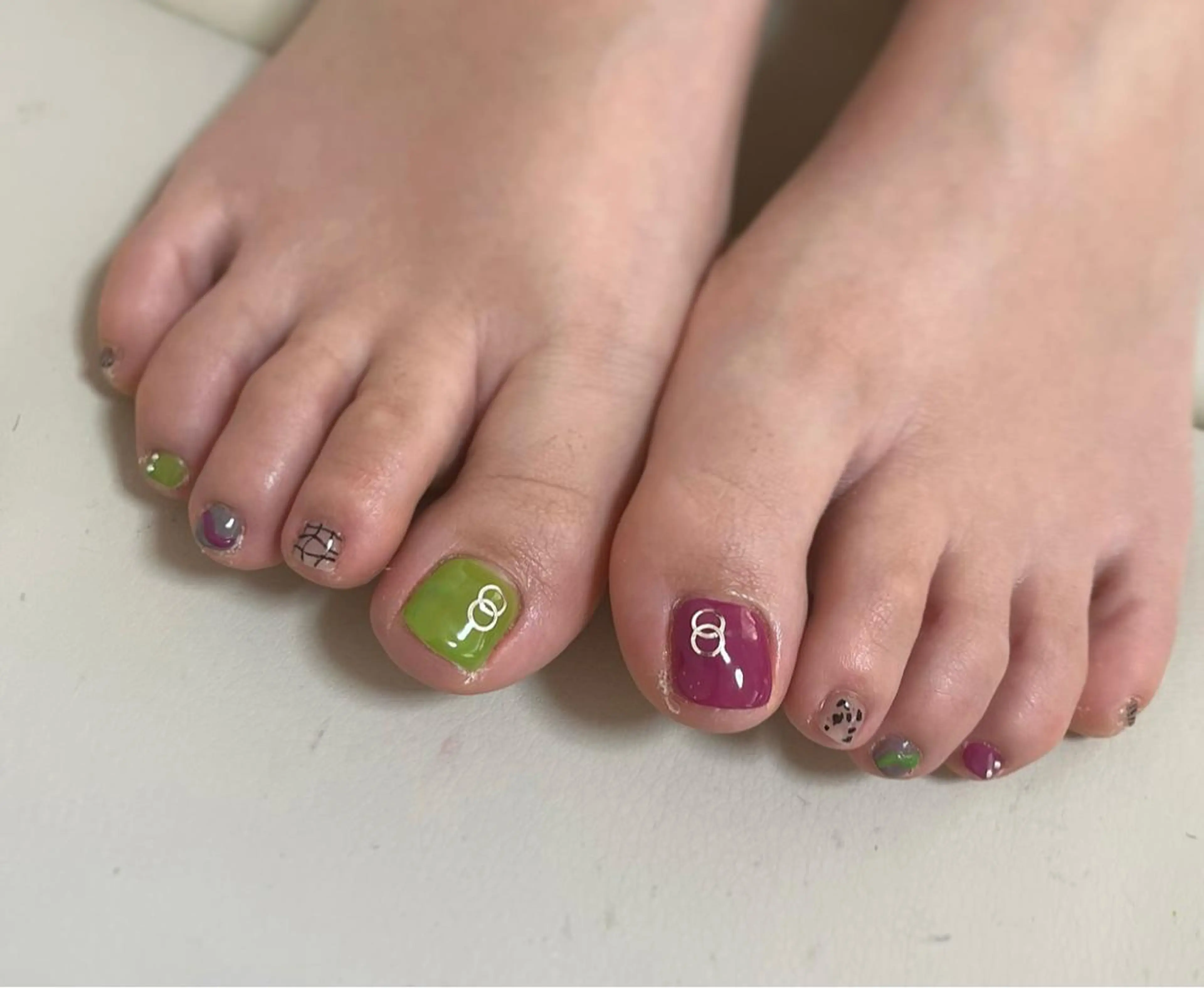 ネイル フットネイル nail M&Tのネイルデザイン