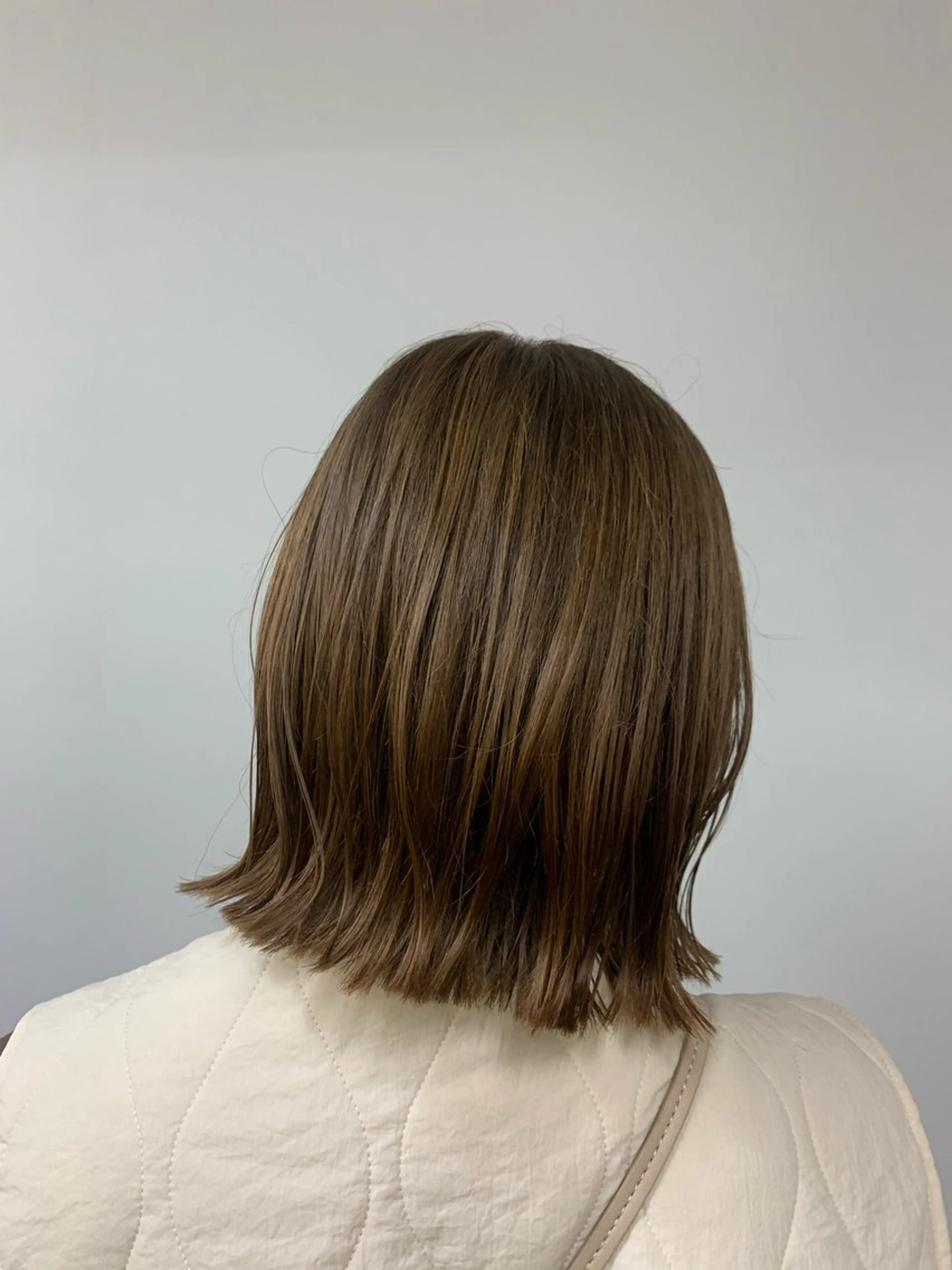 ショート カラー ベージュカラー ヘーゼル ヘアカラー …a みおのヘアスタイル